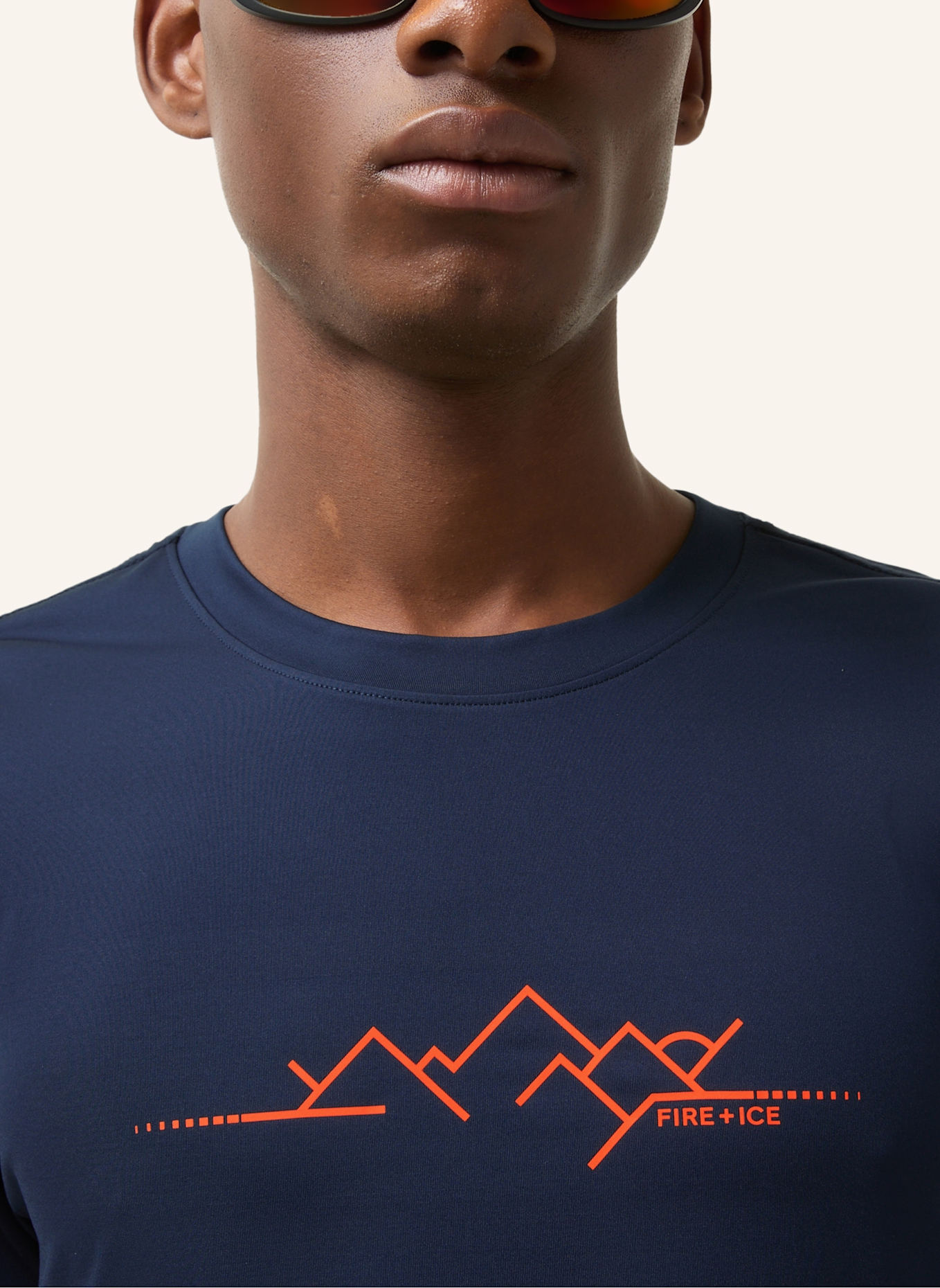FIRE+ICE T-Shirt GERAD2: DUNKELBLAU