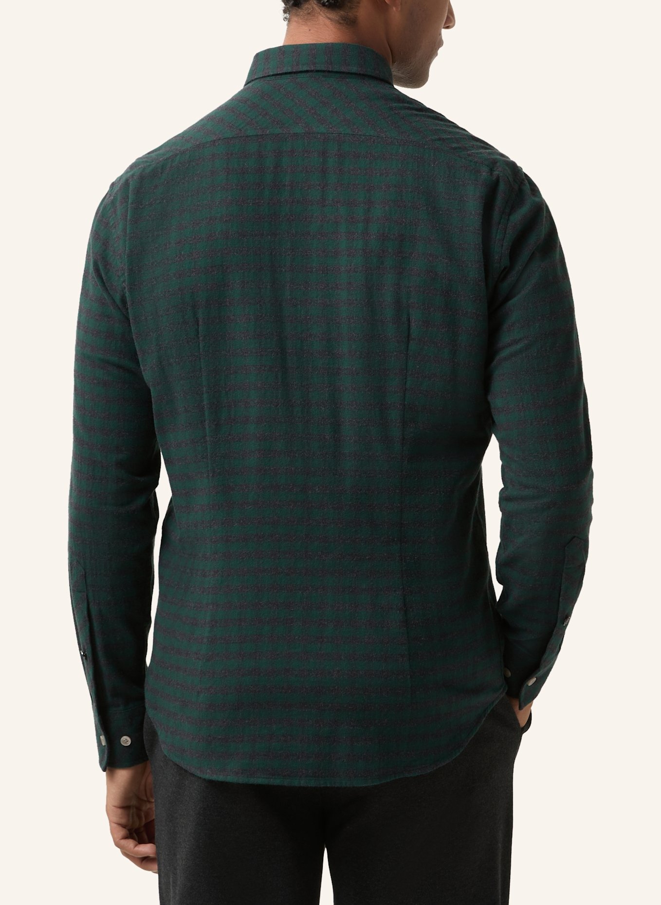 BOGNER Flanellhemd TIMT-2 Comfort Fit: DUNKELGRÜN