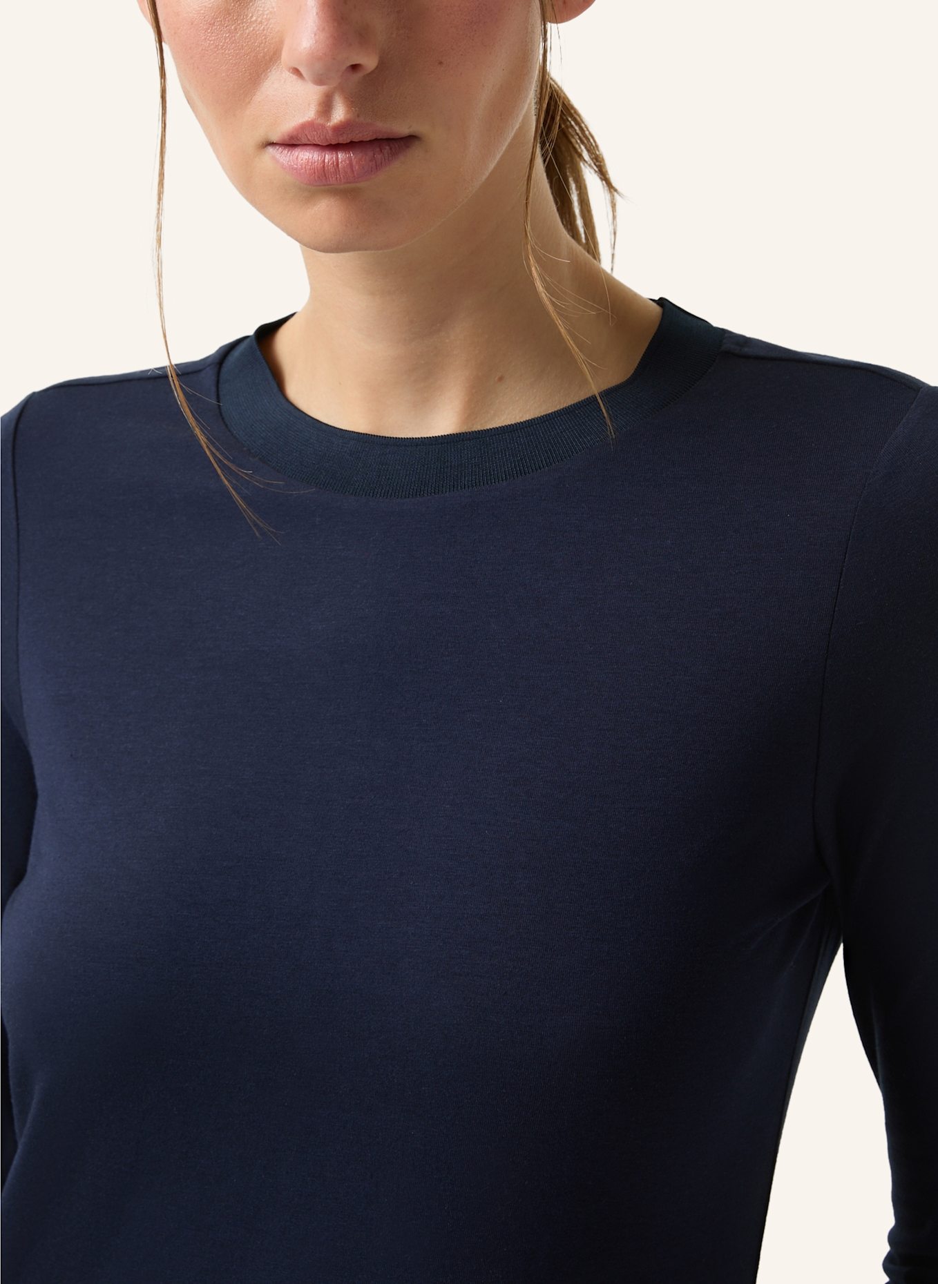 BOGNER Longsleeve ALEXI-1: DUNKELBLAU