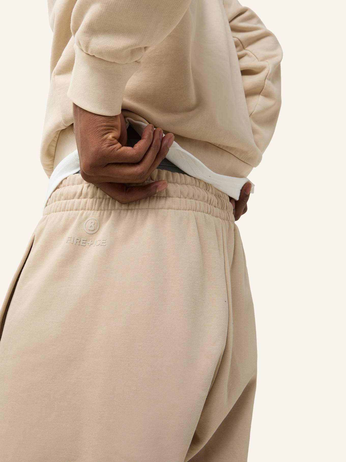 FIRE+ICE Sweathose: BEIGE