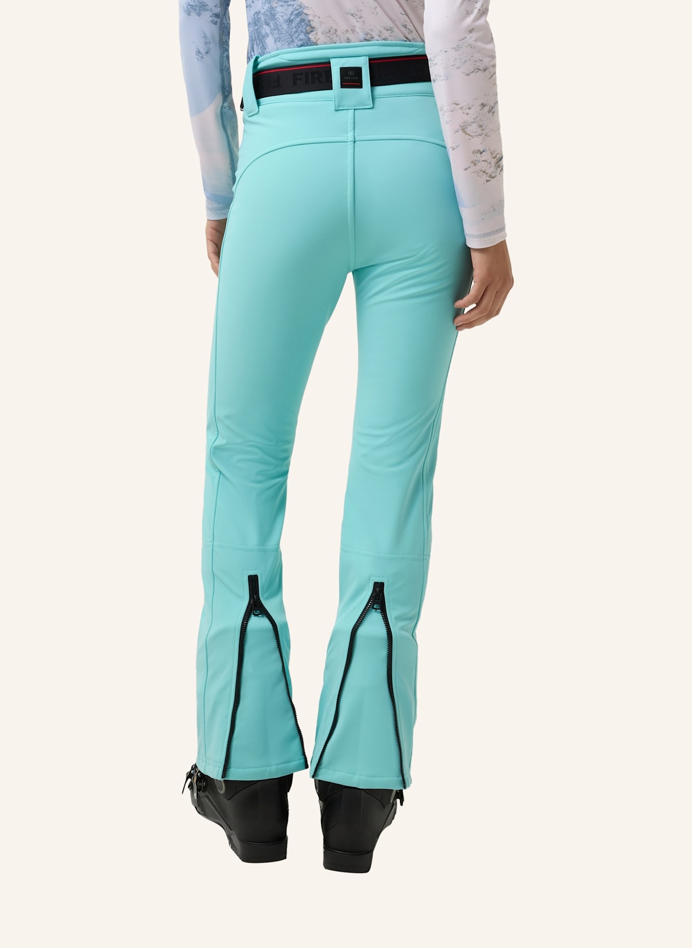 FIRE+ICE Softshell-Skihose ZULA: BLAU