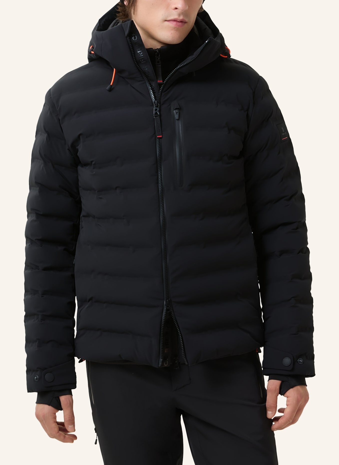 FIRE+ICE Skijacke YORK: SCHWARZ