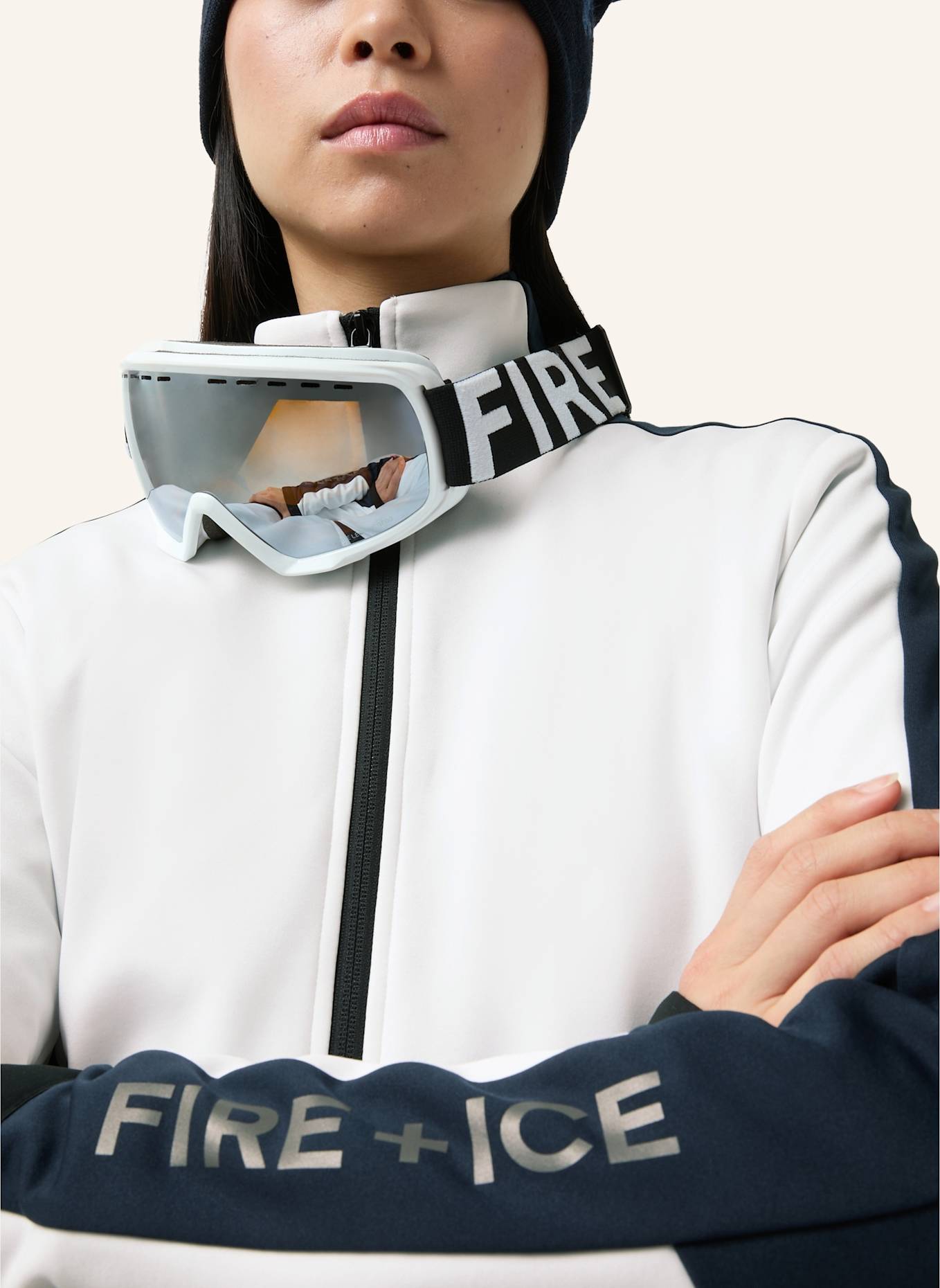 FIRE+ICE Mid Layer: WEISS/ BLAU