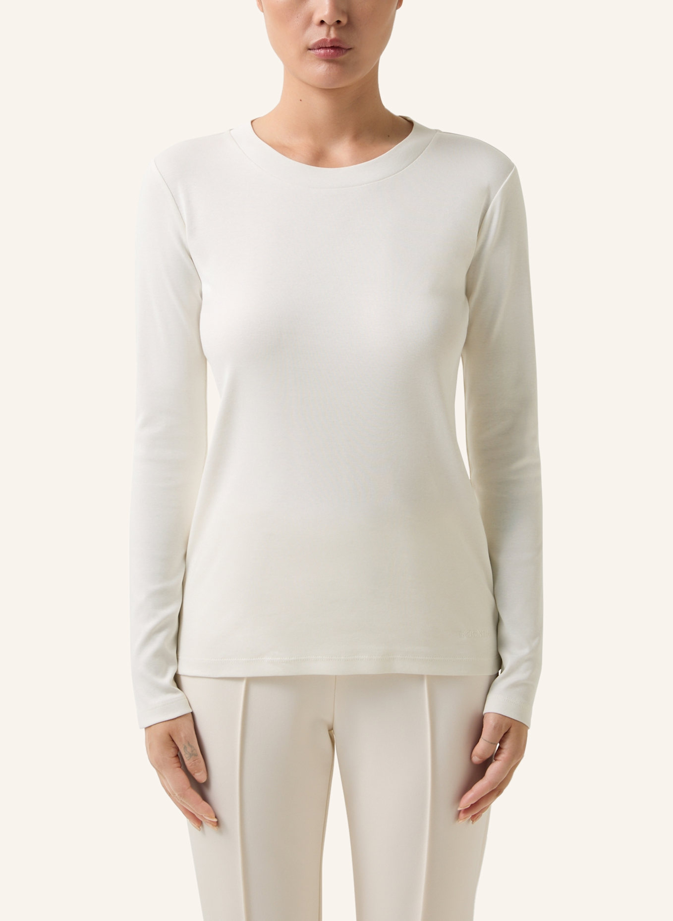 BOGNER Longsleeve: WEISS