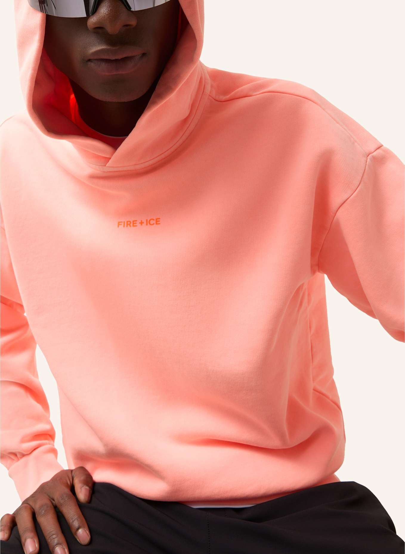 FIRE+ICE Hoodie ILAY: ORANGE