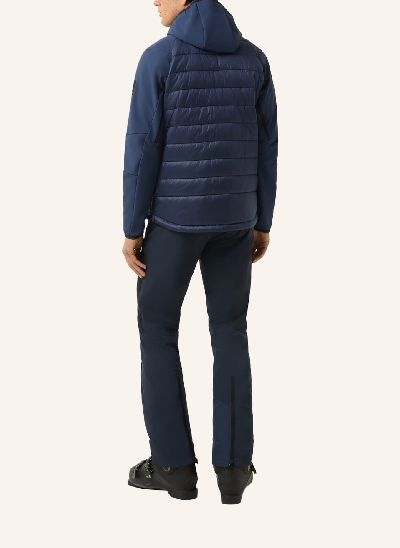 FIRE+ICE Hybrid-Steppjacke ANIAN: DUNKELBLAU