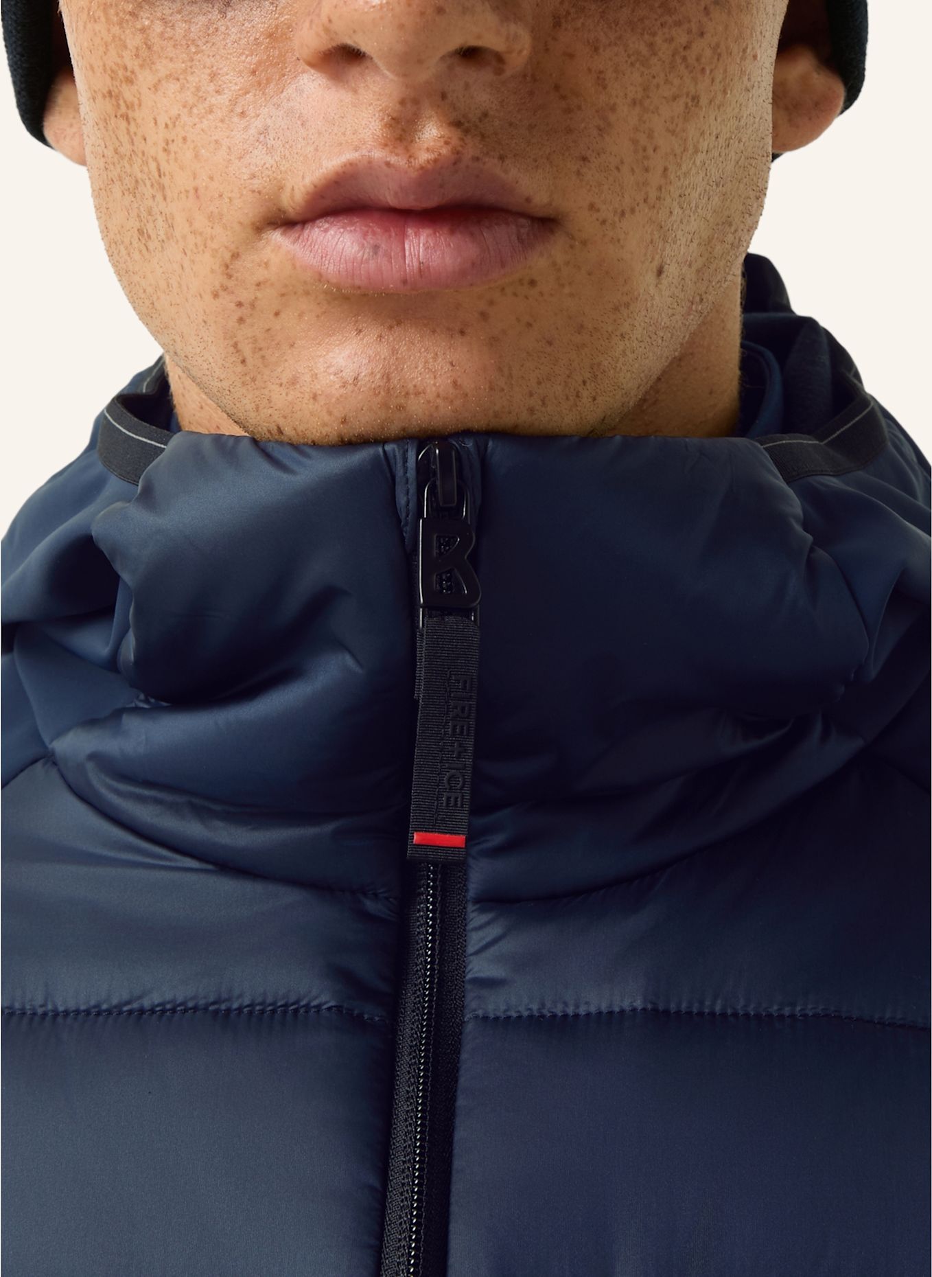 FIRE+ICE Hybrid-Steppjacke ANIAN: DUNKELBLAU