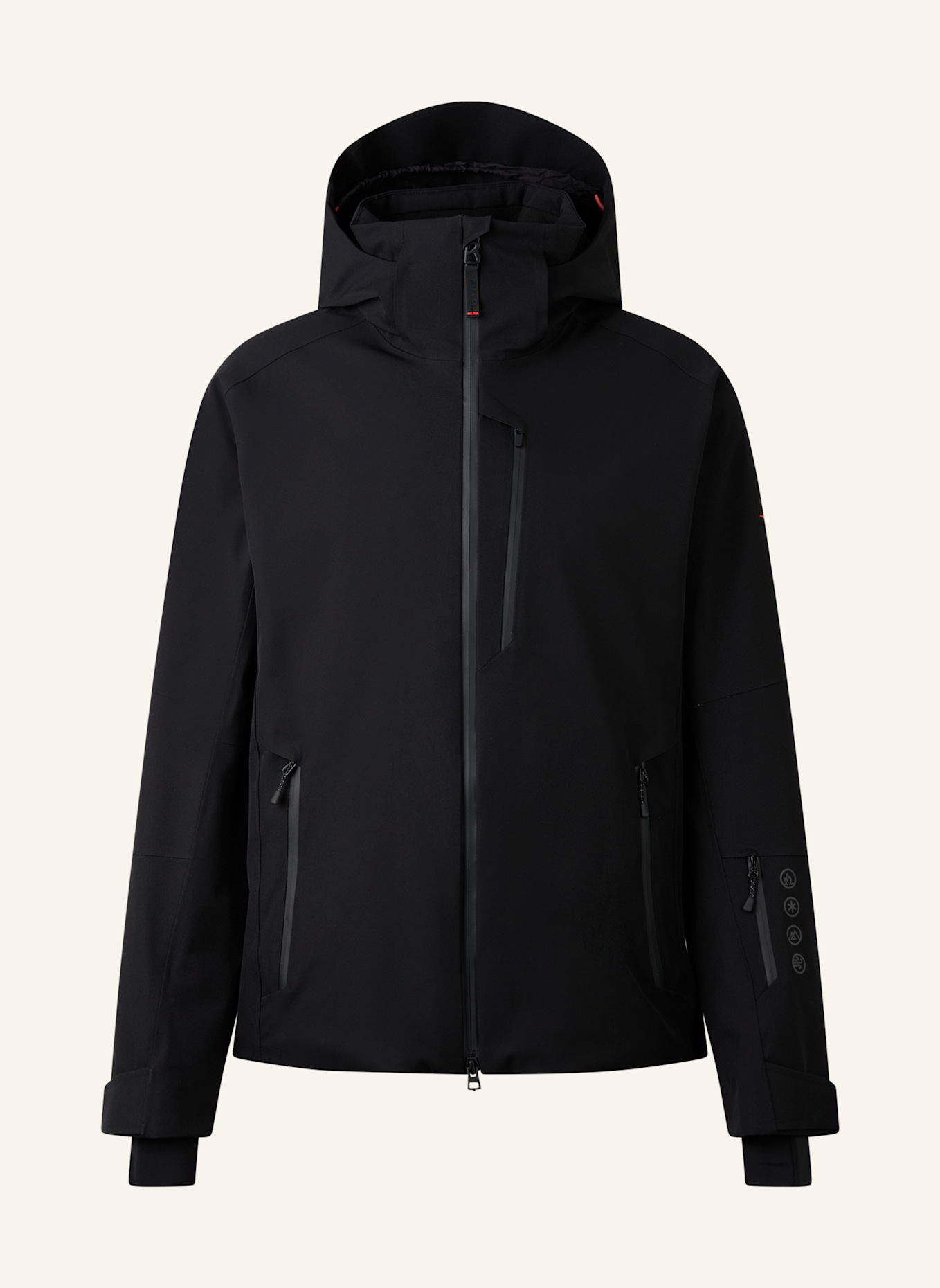 FIRE+ICE Skijacke EASON3-T: SCHWARZ