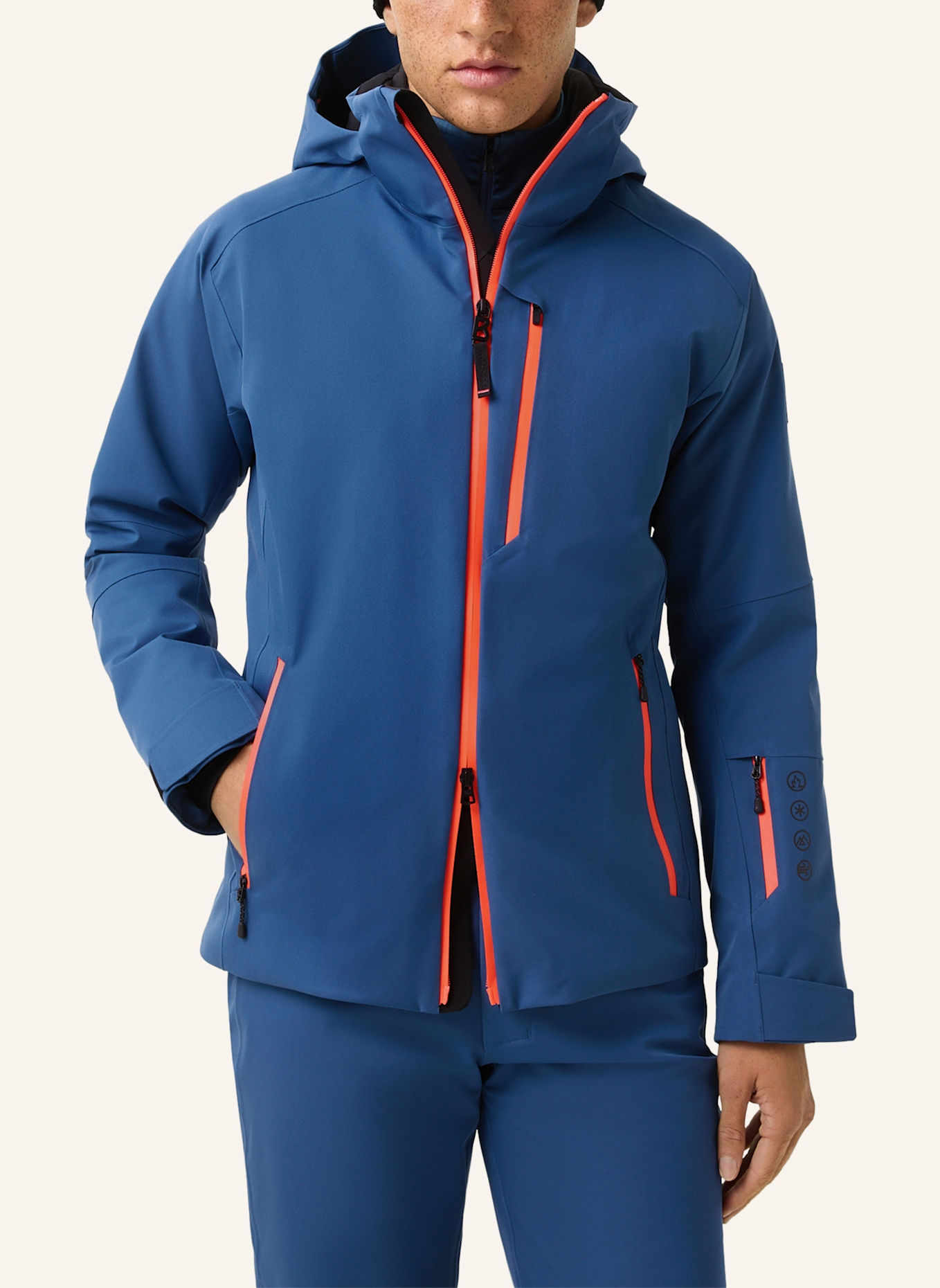 FIRE+ICE Skijacke EASON3-T: BLAU
