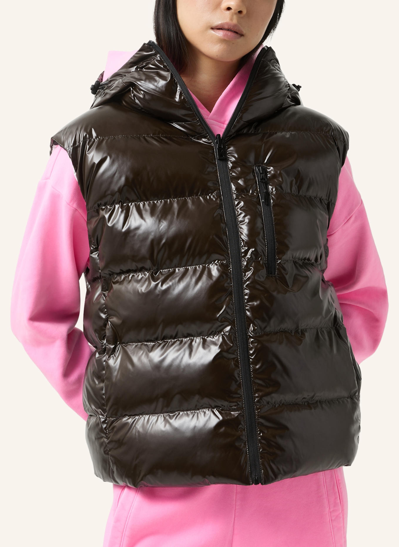 FIRE+ICE Weste: BRAUN