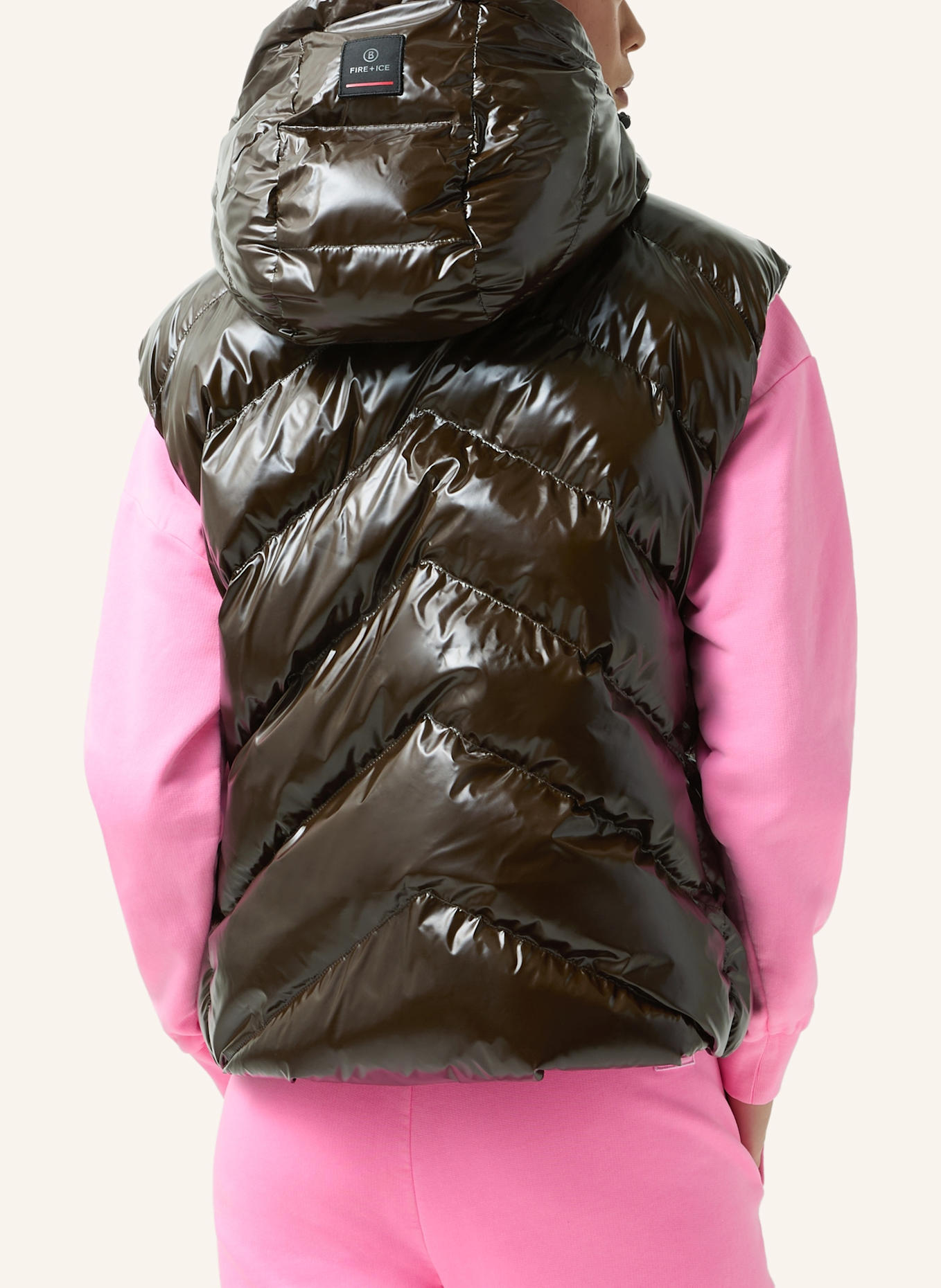 FIRE+ICE Weste: BRAUN