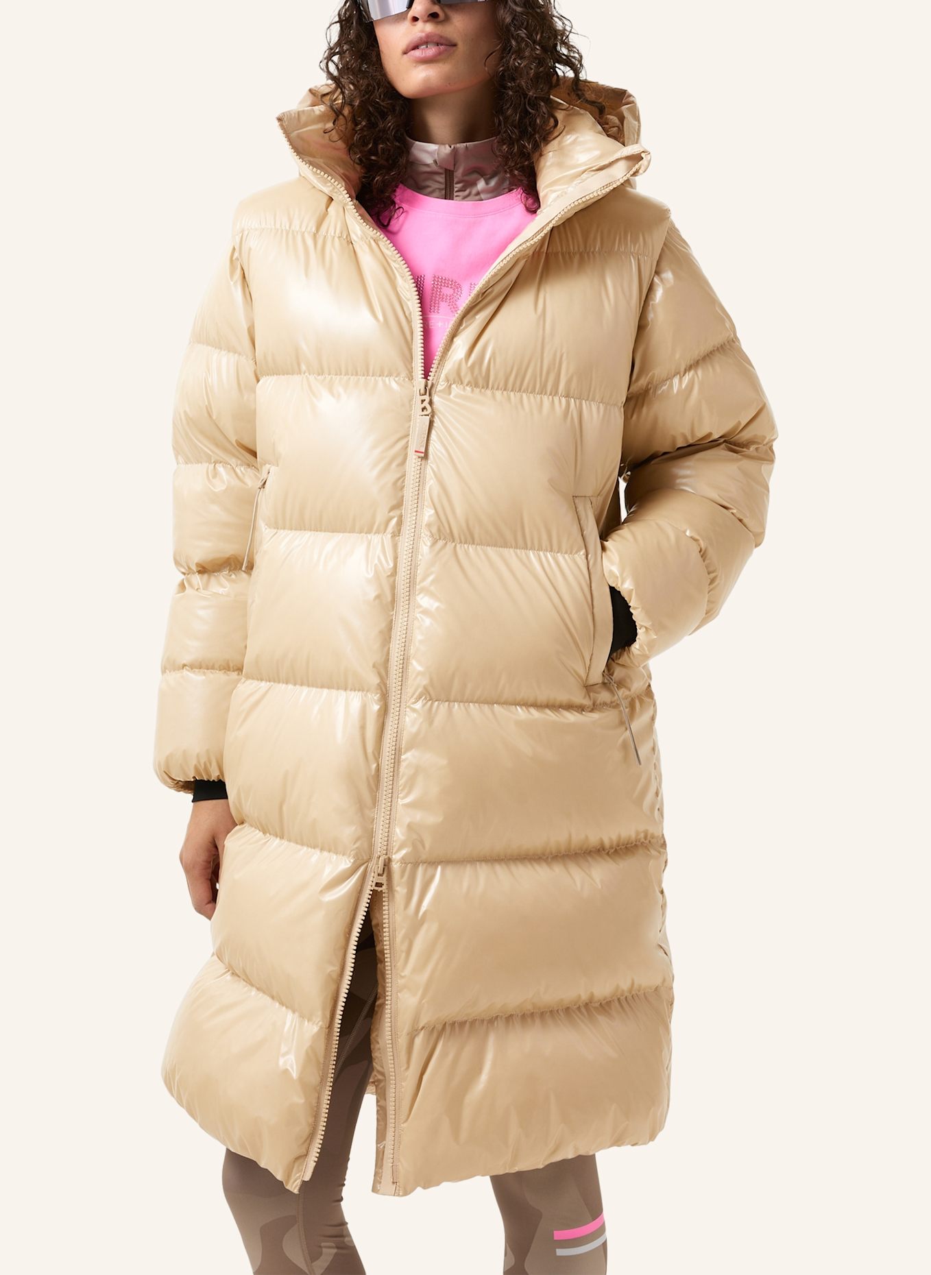 FIRE+ICE Daunenmantel ASTA-D: BEIGE