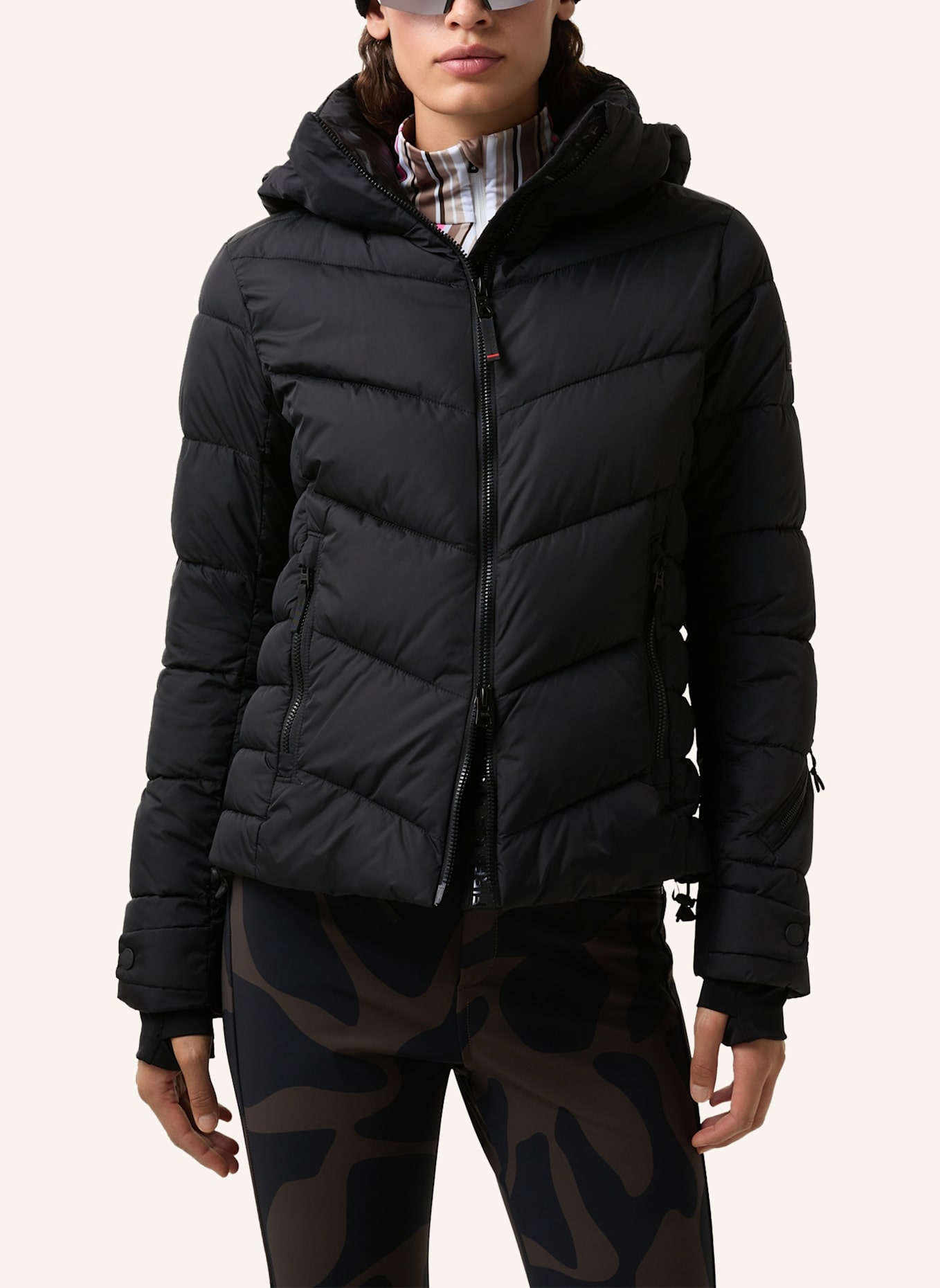 FIRE+ICE Skijacke: SCHWARZ