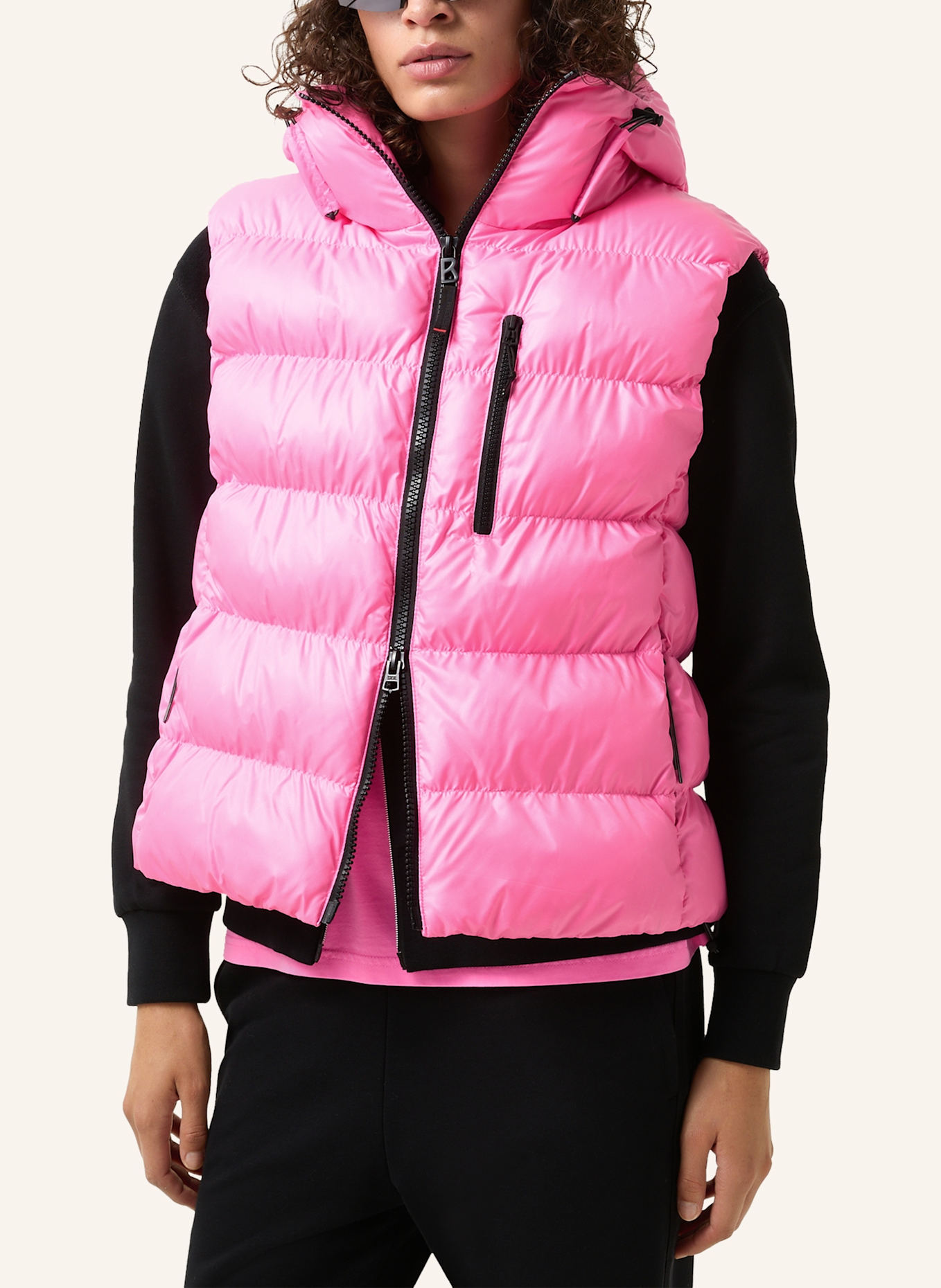 FIRE+ICE Steppweste: PINK