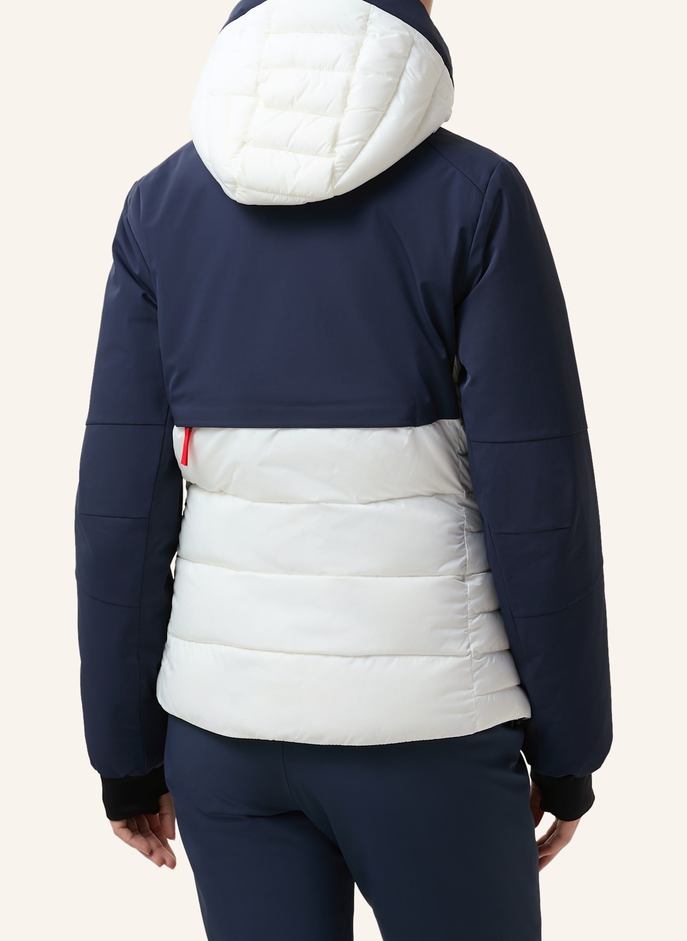 FIRE+ICE Skijacke: DUNKELBLAU/ WEISS