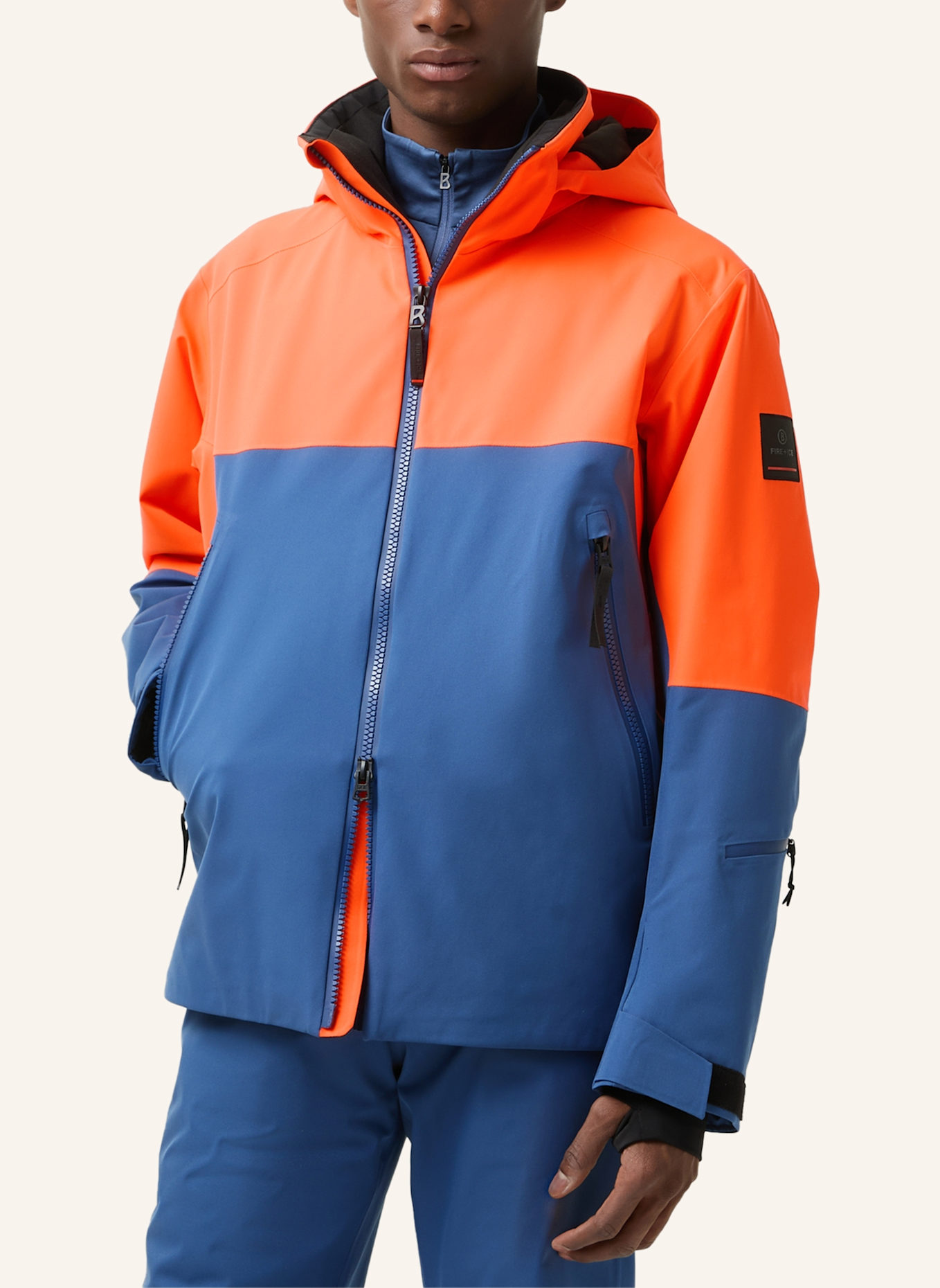FIRE+ICE Skijacke: NEONORANGE
