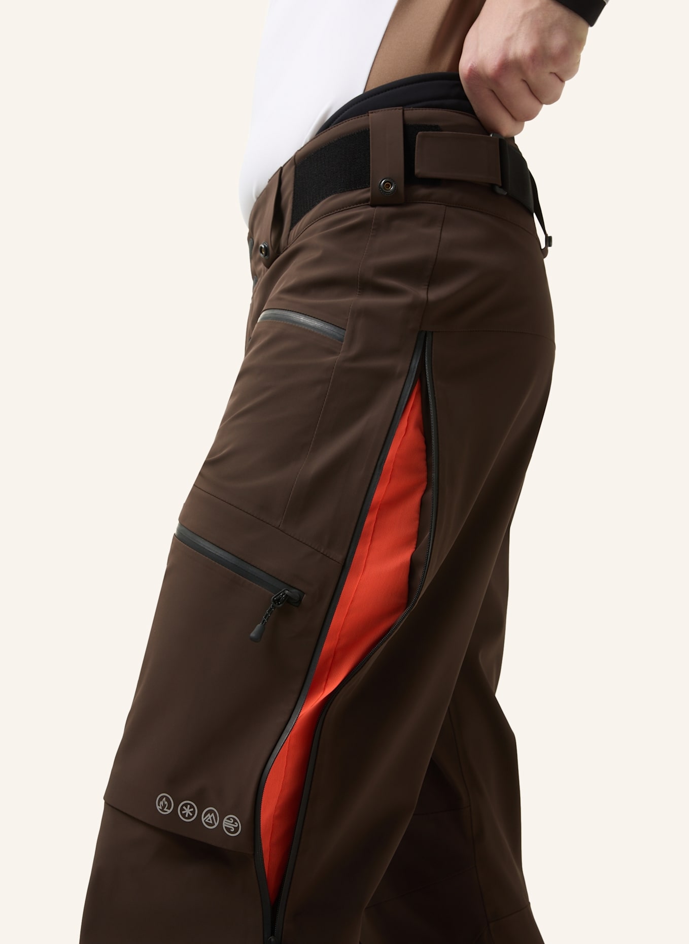 FIRE+ICE Skihose SOLOMUN-T: BRAUN