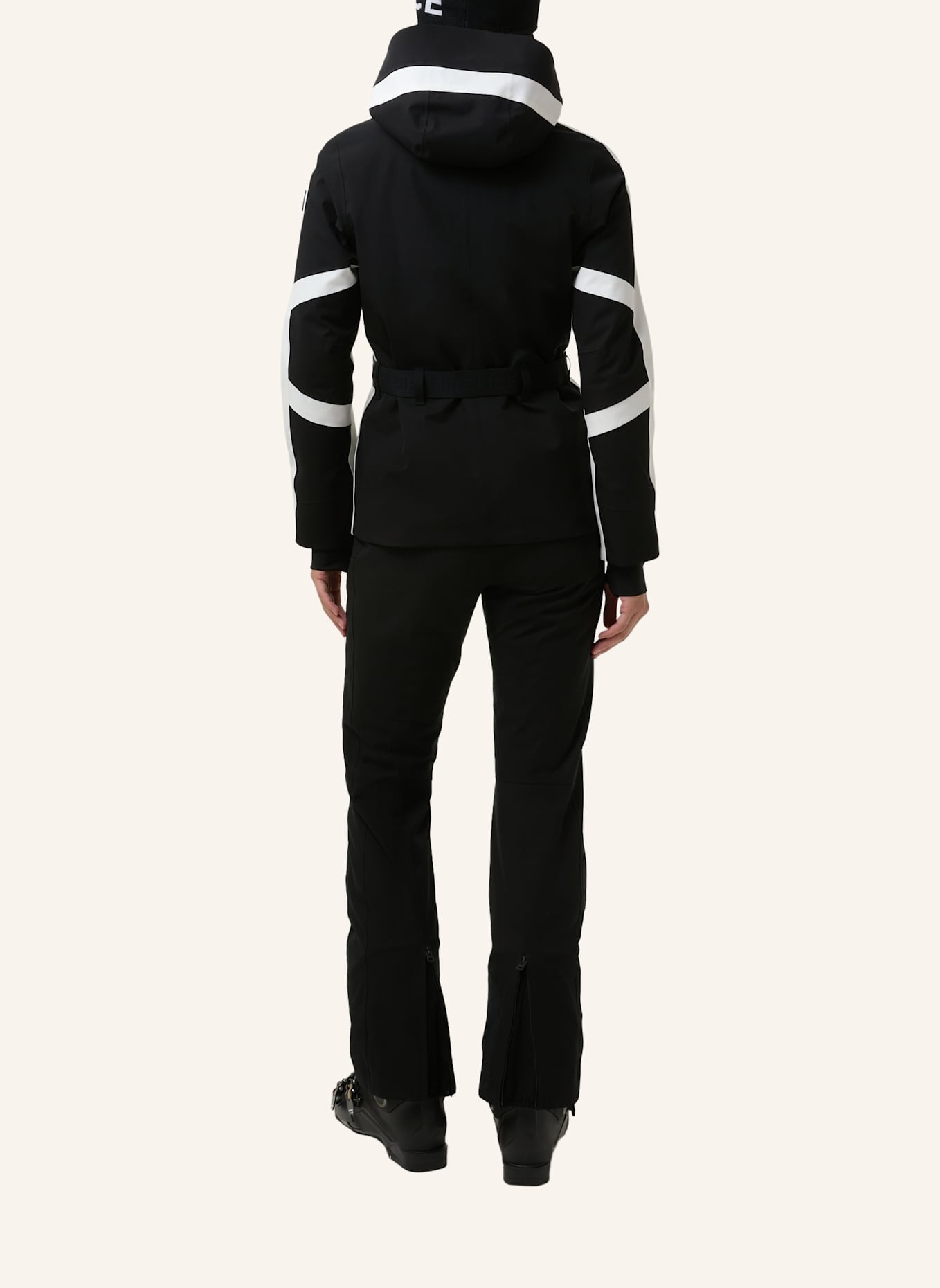 FIRE+ICE Skijacke MOIA2-T: SCHWARZ/ WEISS
