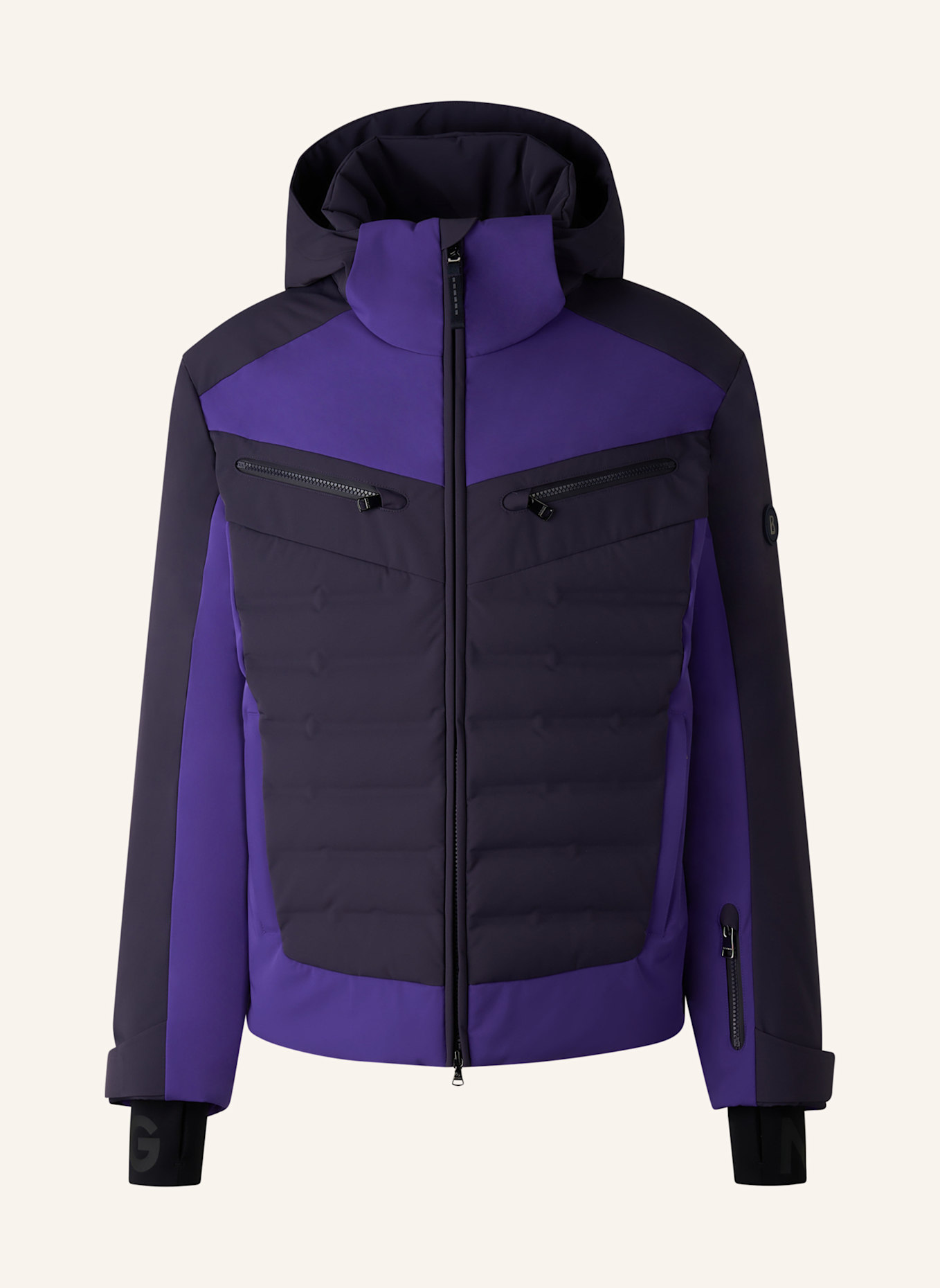 BOGNER Skijacke: BLAU/ LILA