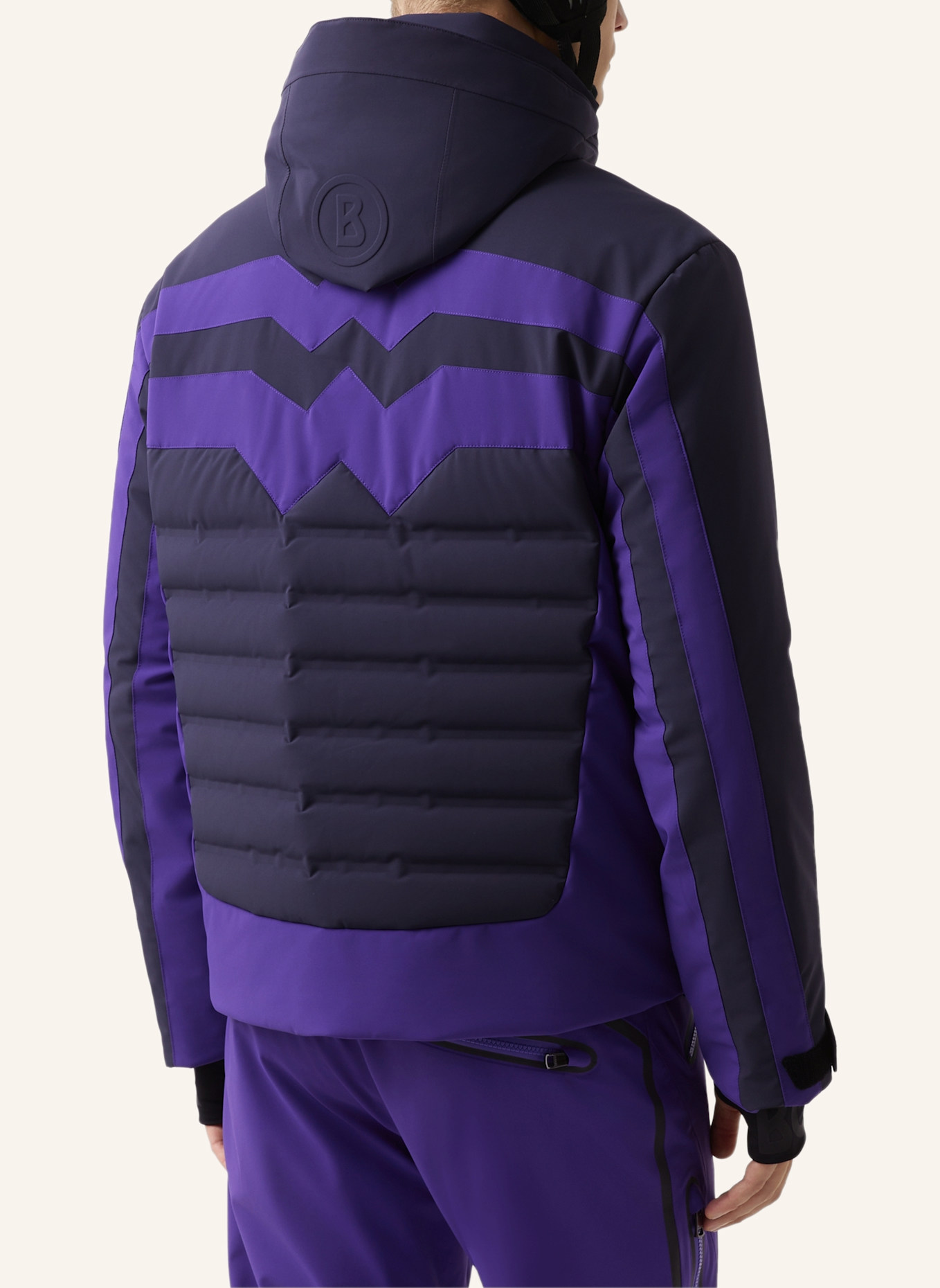 BOGNER Skijacke: BLAU/ LILA