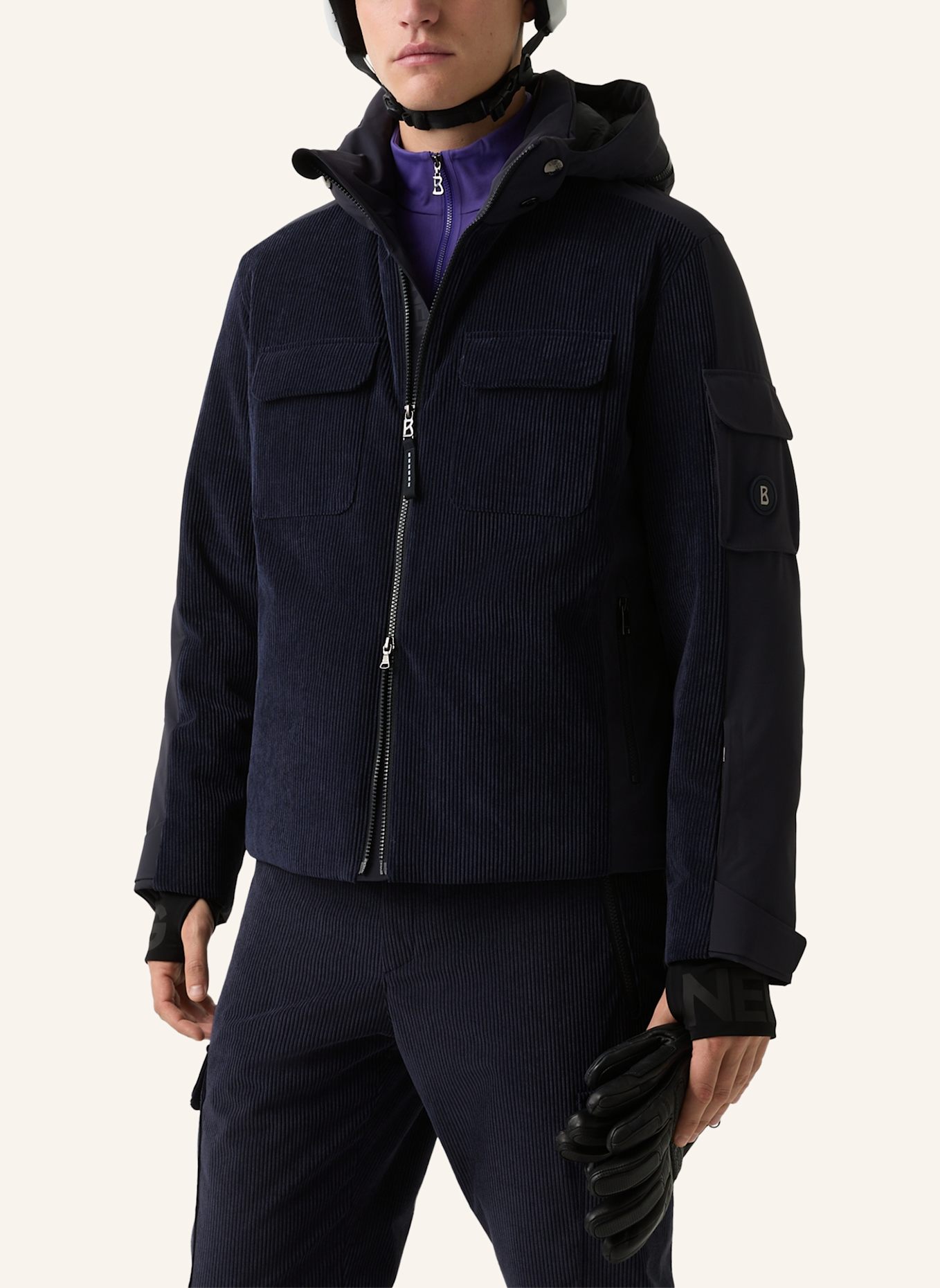 BOGNER Skijacke: DUNKELBLAU