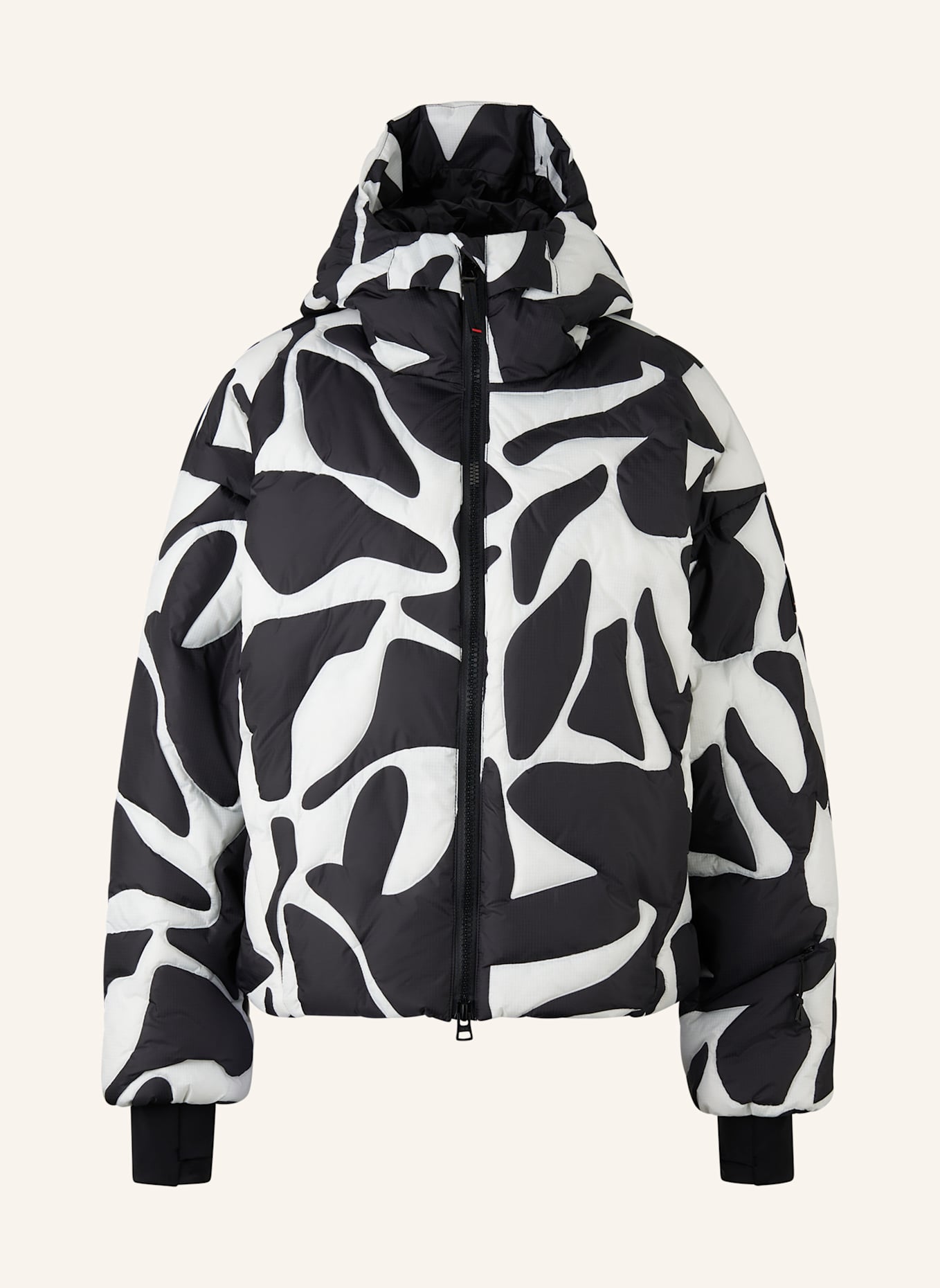 FIRE+ICE Skijacke: SCHWARZ/ WEISS