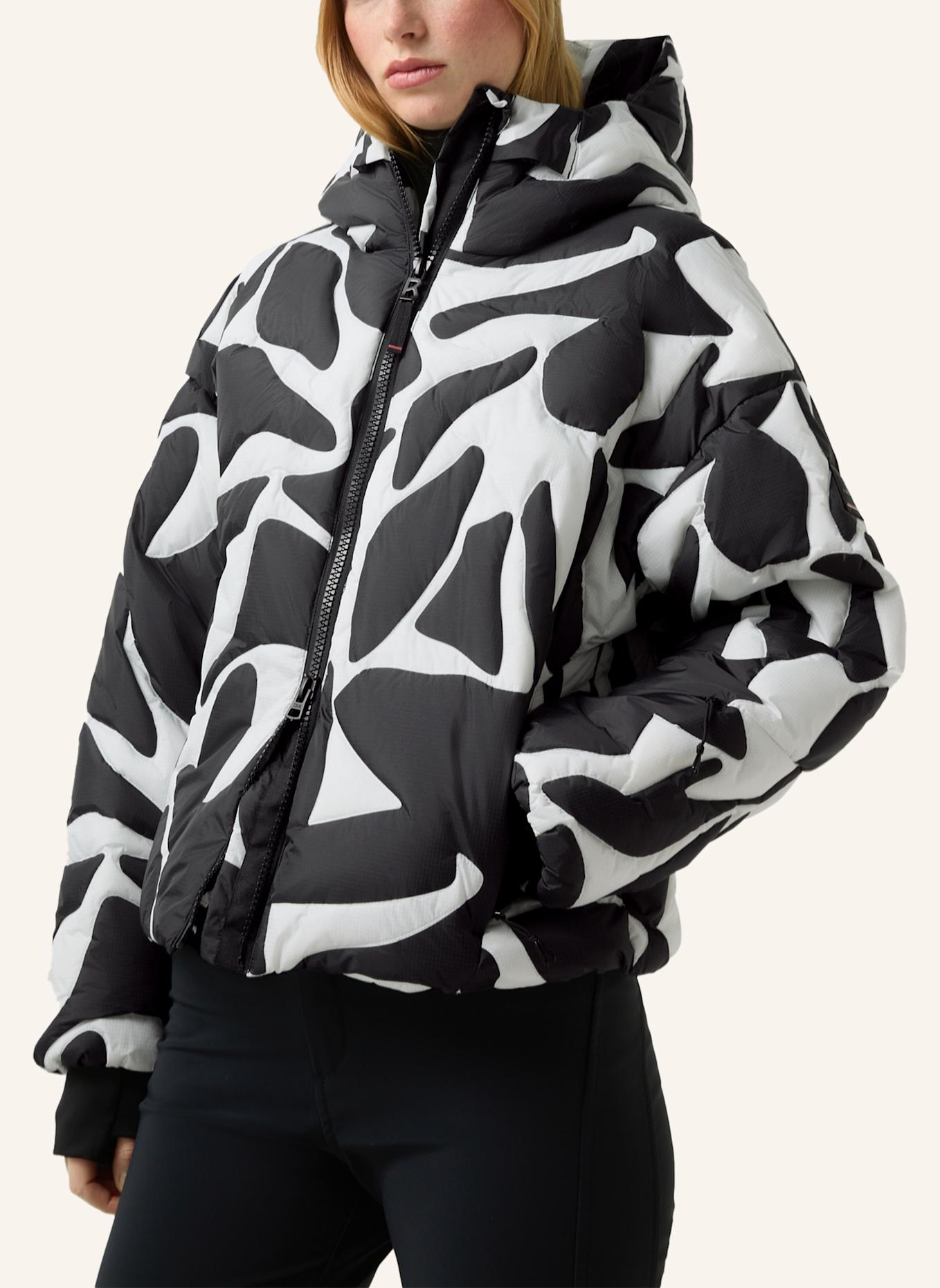 FIRE+ICE Skijacke: SCHWARZ/ WEISS