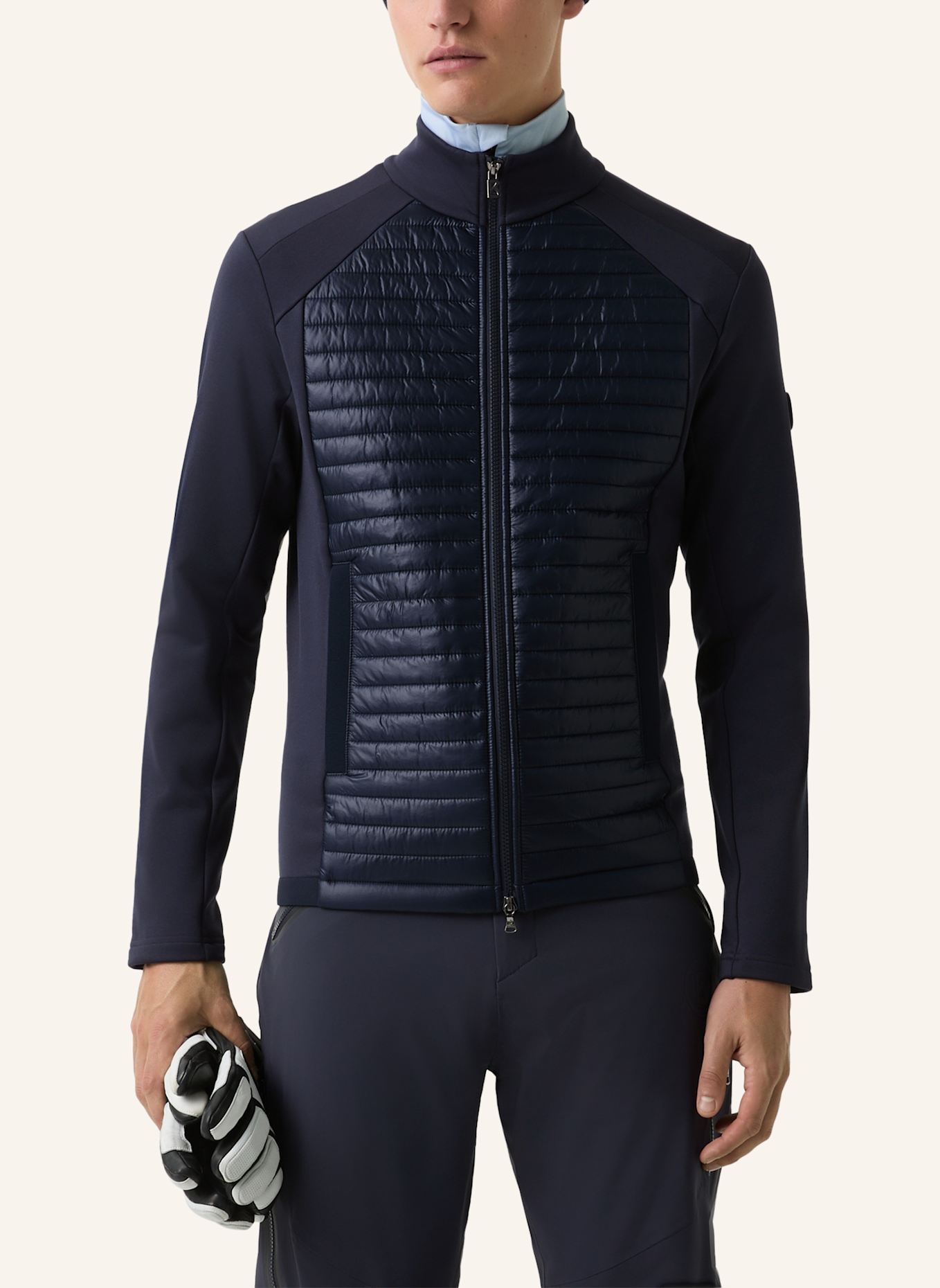 BOGNER Hybrid-Jacke: DUNKELBLAU