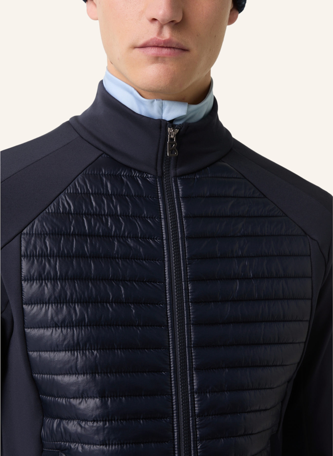 BOGNER Hybrid-Jacke: DUNKELBLAU