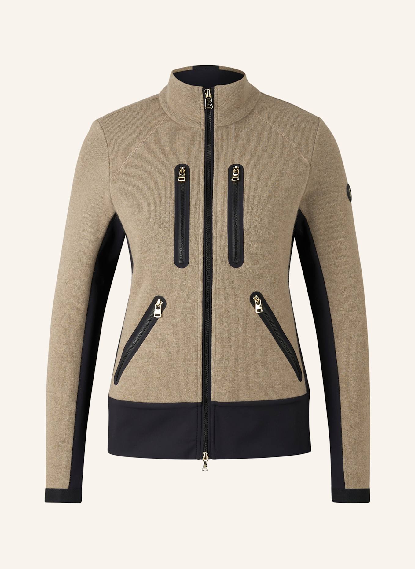 BOGNER Mid Layer: BRAUN/ SCHWARZ