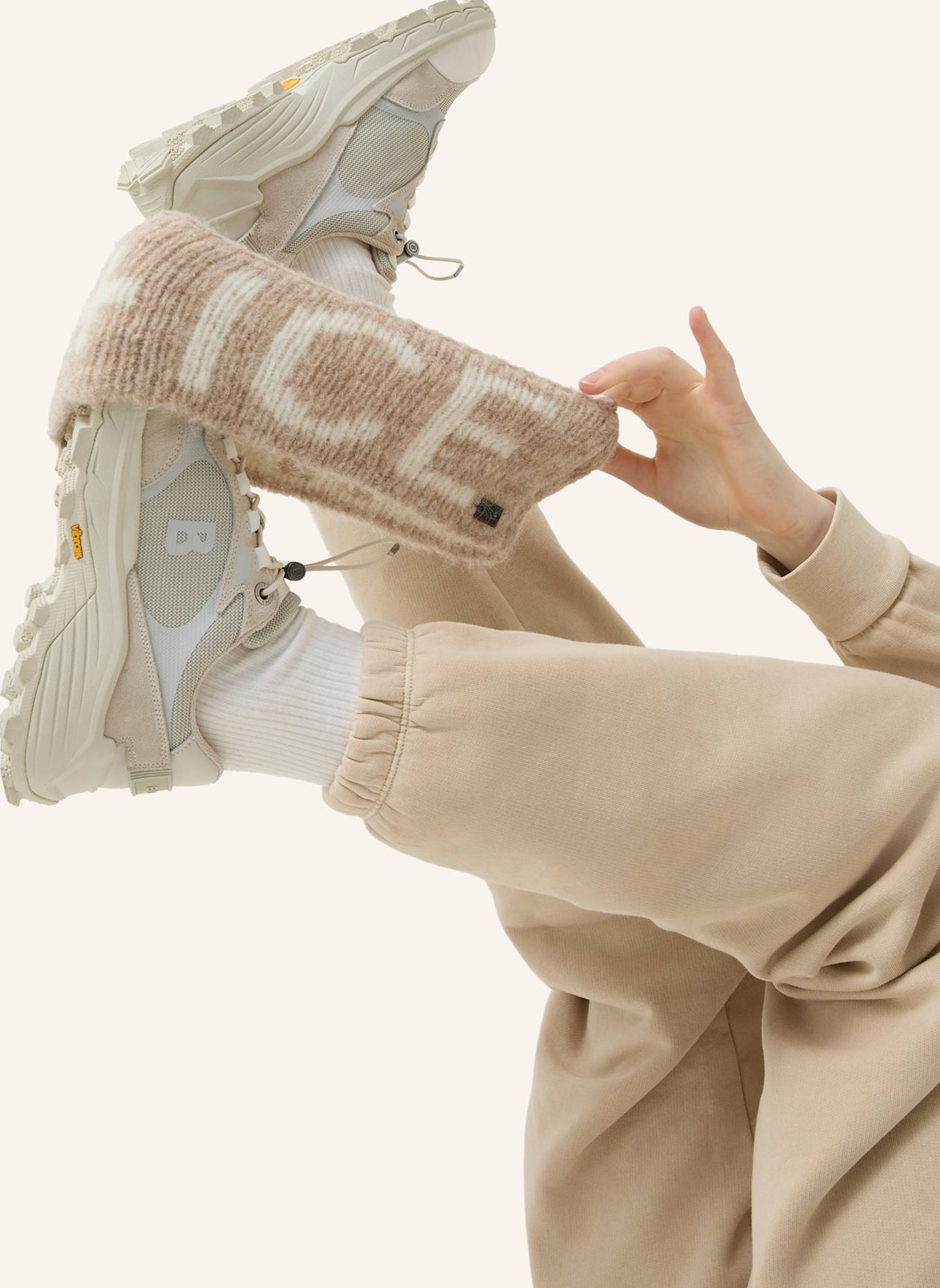 FIRE+ICE Sweathose: BEIGE