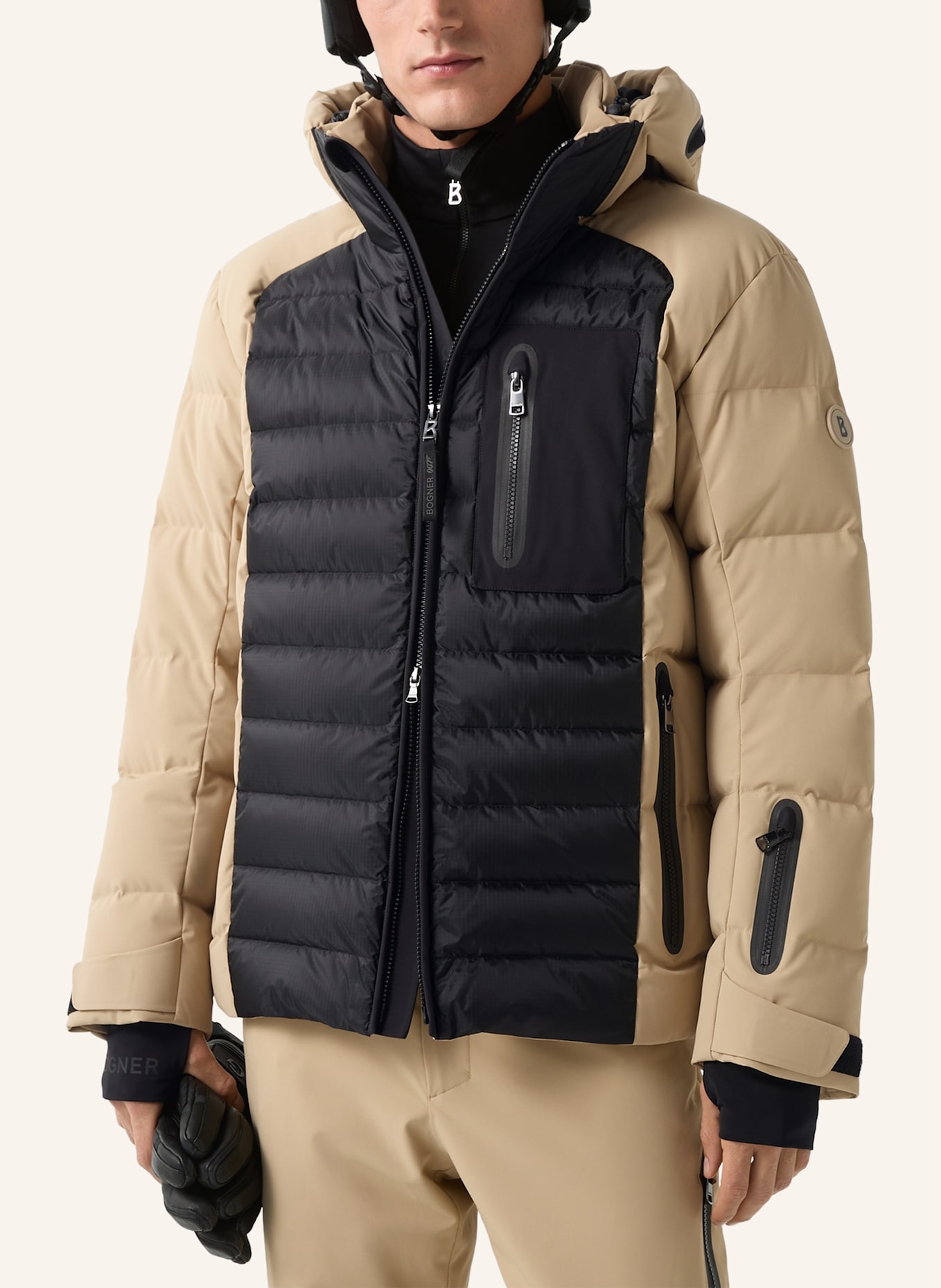 BOGNER Skijacke: BEIGE