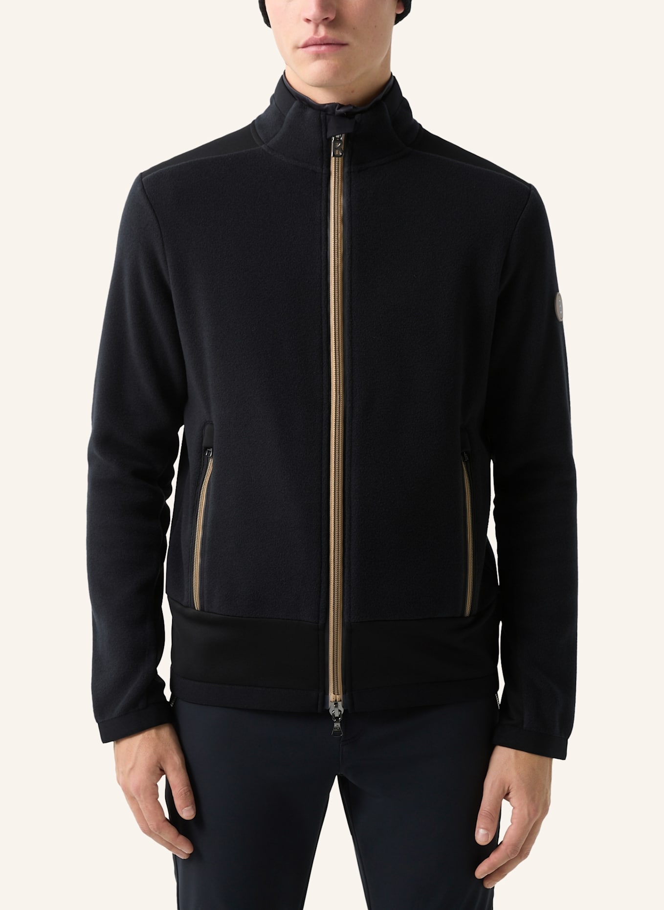 BOGNER Mid Layer: SCHWARZ