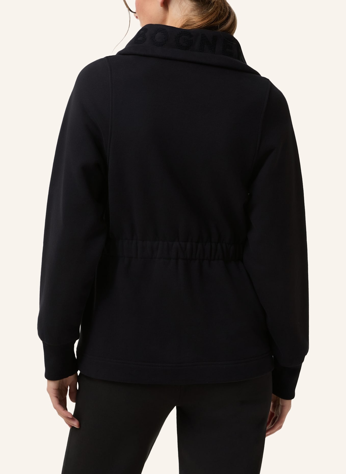 BOGNER Sweatjacke: SCHWARZ