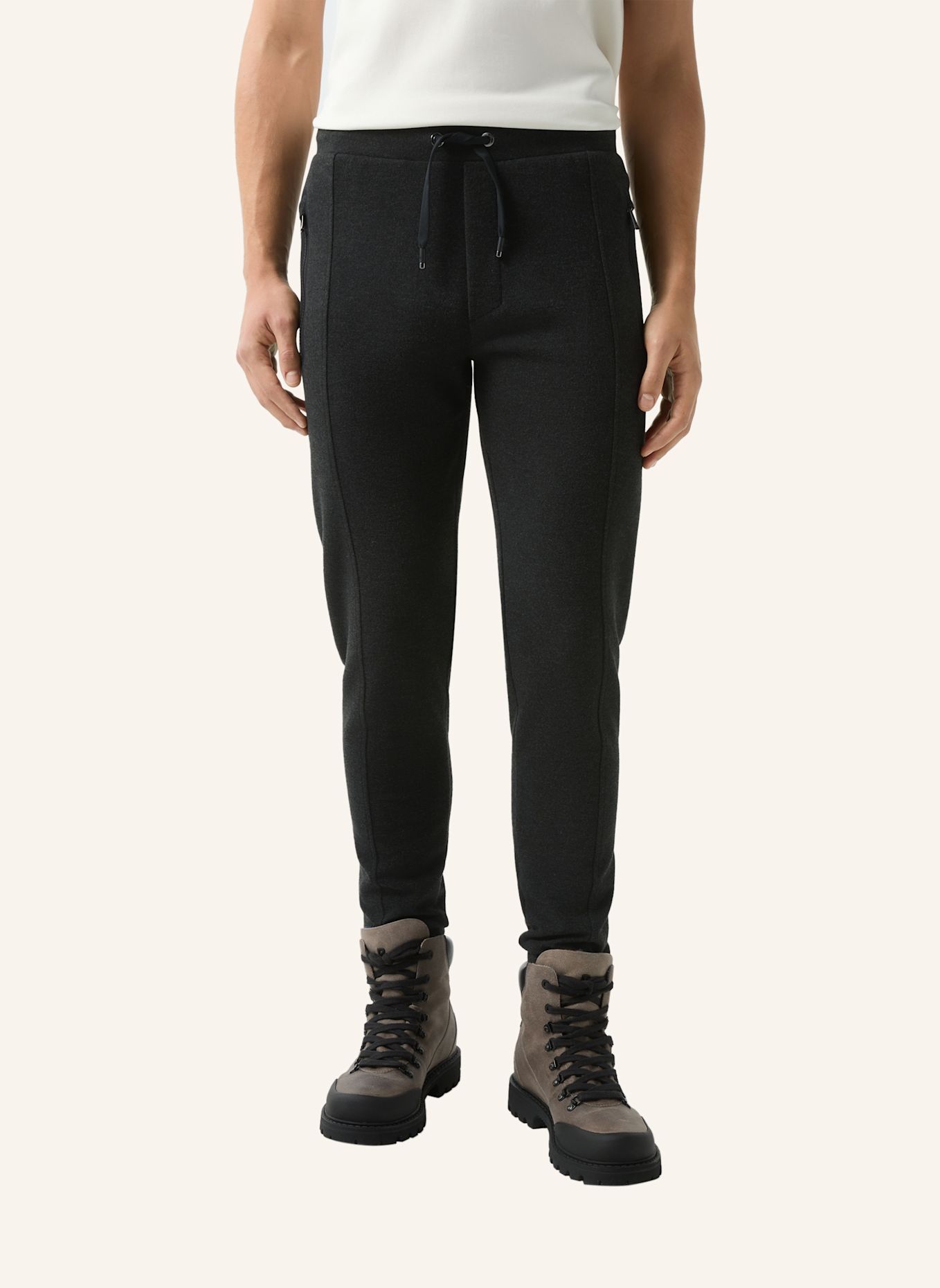 BOGNER Sweathose: DUNKELGRAU