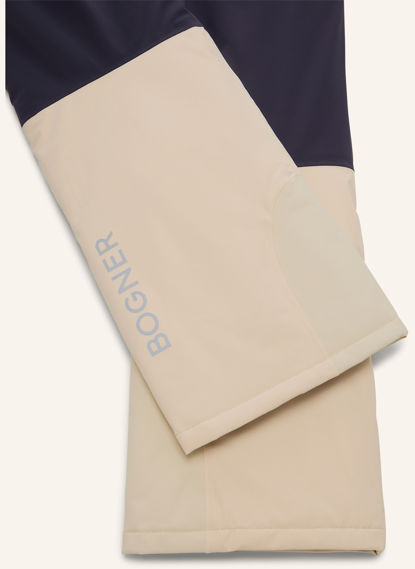 BOGNER Skihose: ORANGE/ DUNKELBLAU/ BEIGE