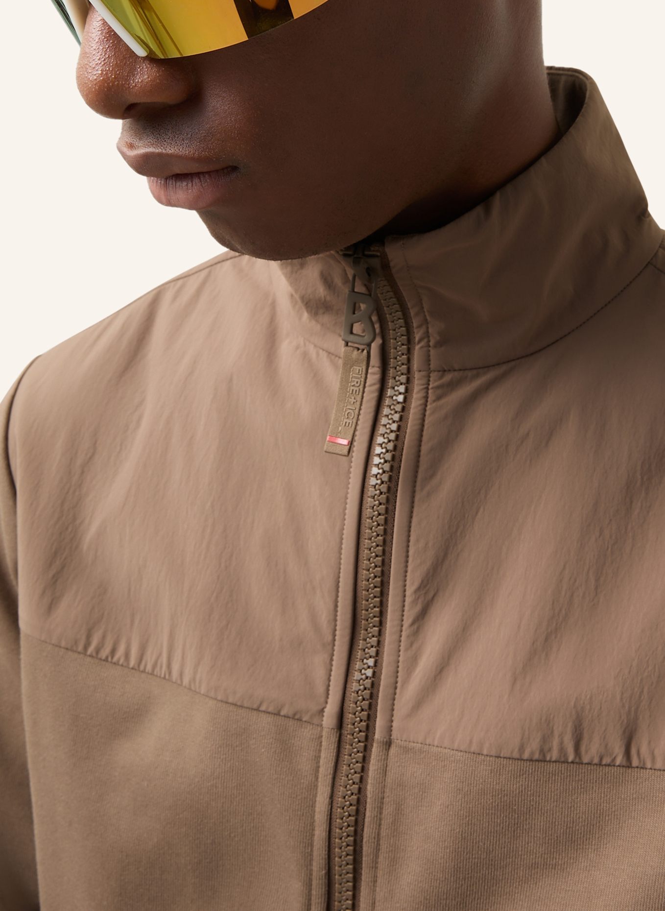 FIRE+ICE Sweatjacke: BEIGE