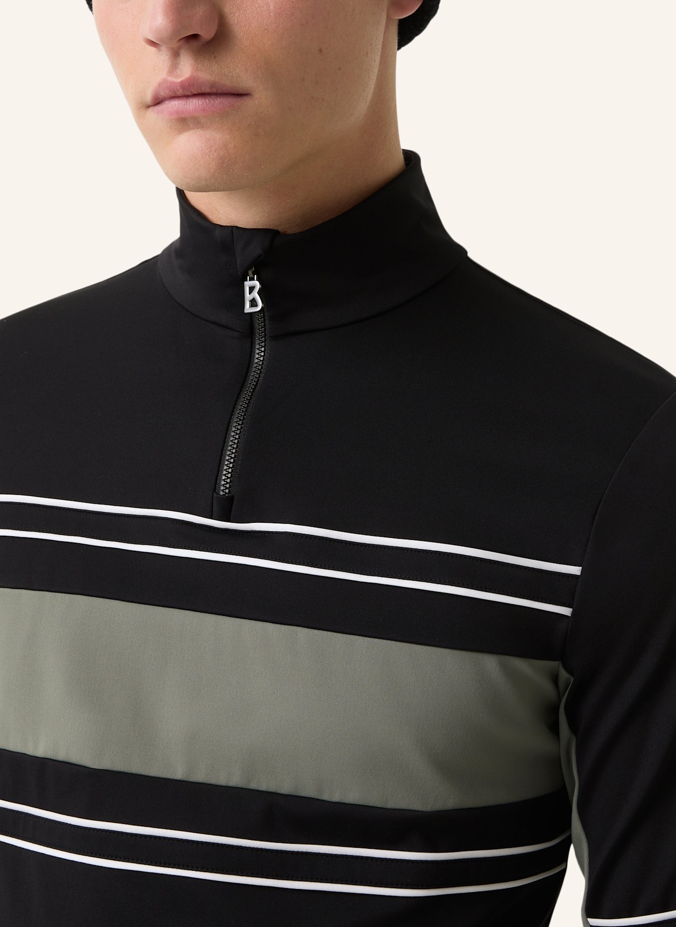 BOGNER First Layer: SCHWARZ/ KHAKI