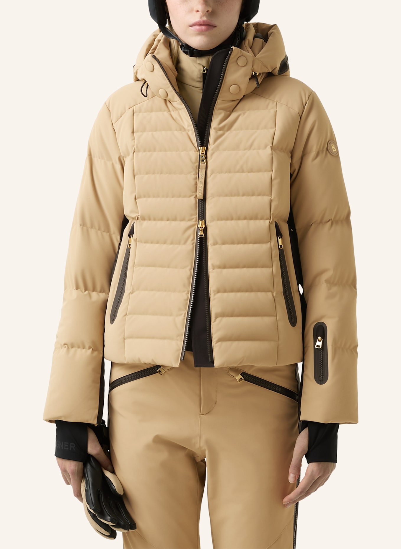 BOGNER Skijacke: BEIGE