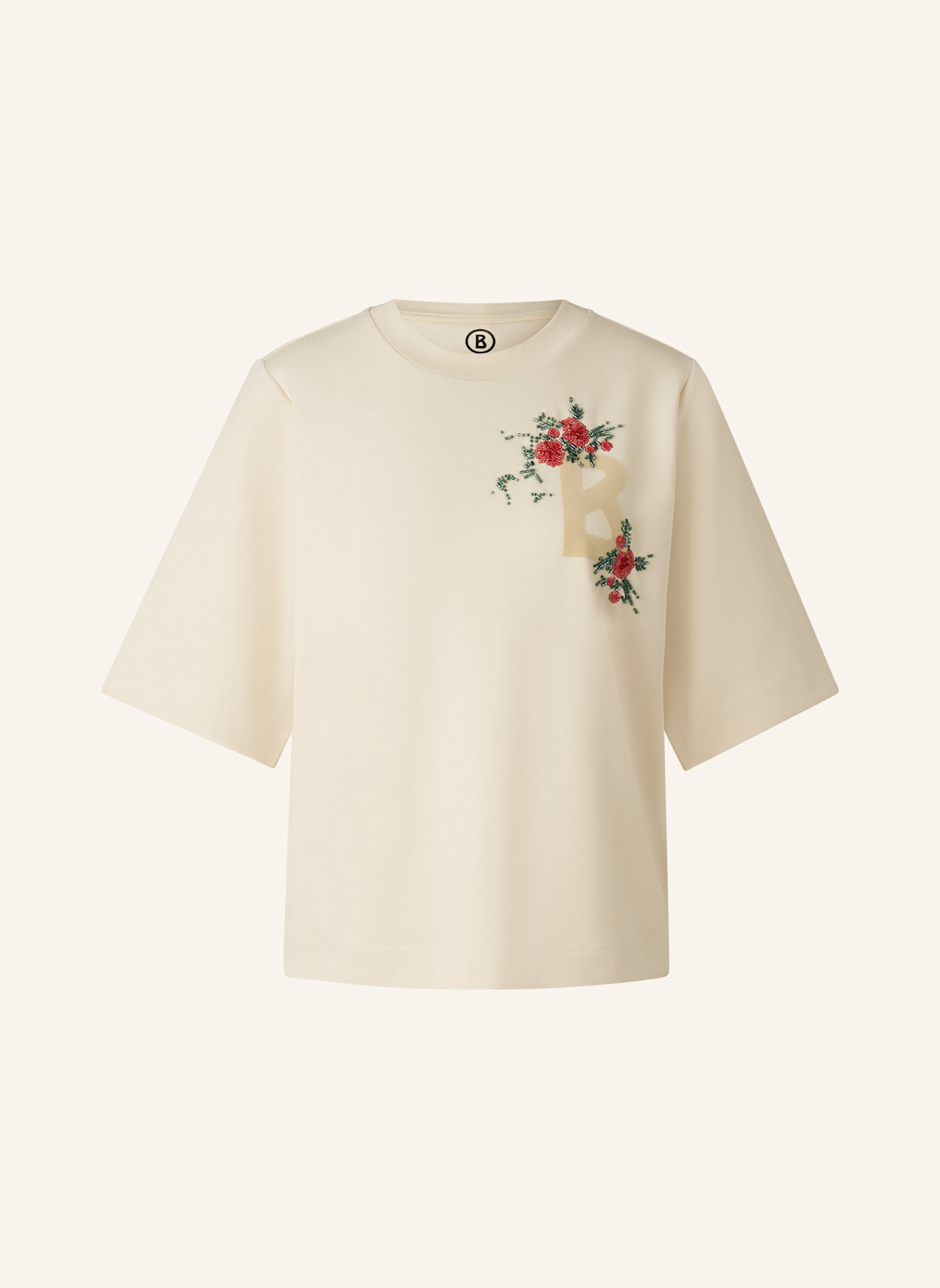 BOGNER T-Shirt: BEIGE