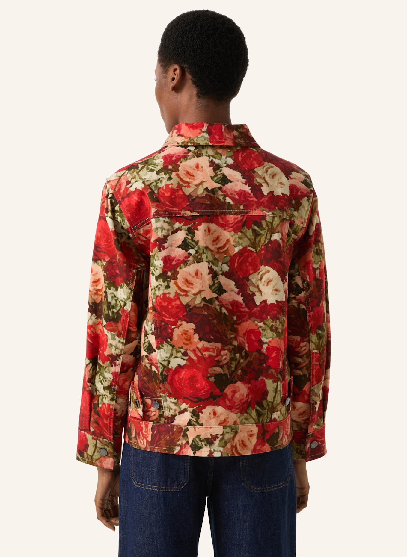 BOGNER Übergangsjacke: ROT/ GRÜN