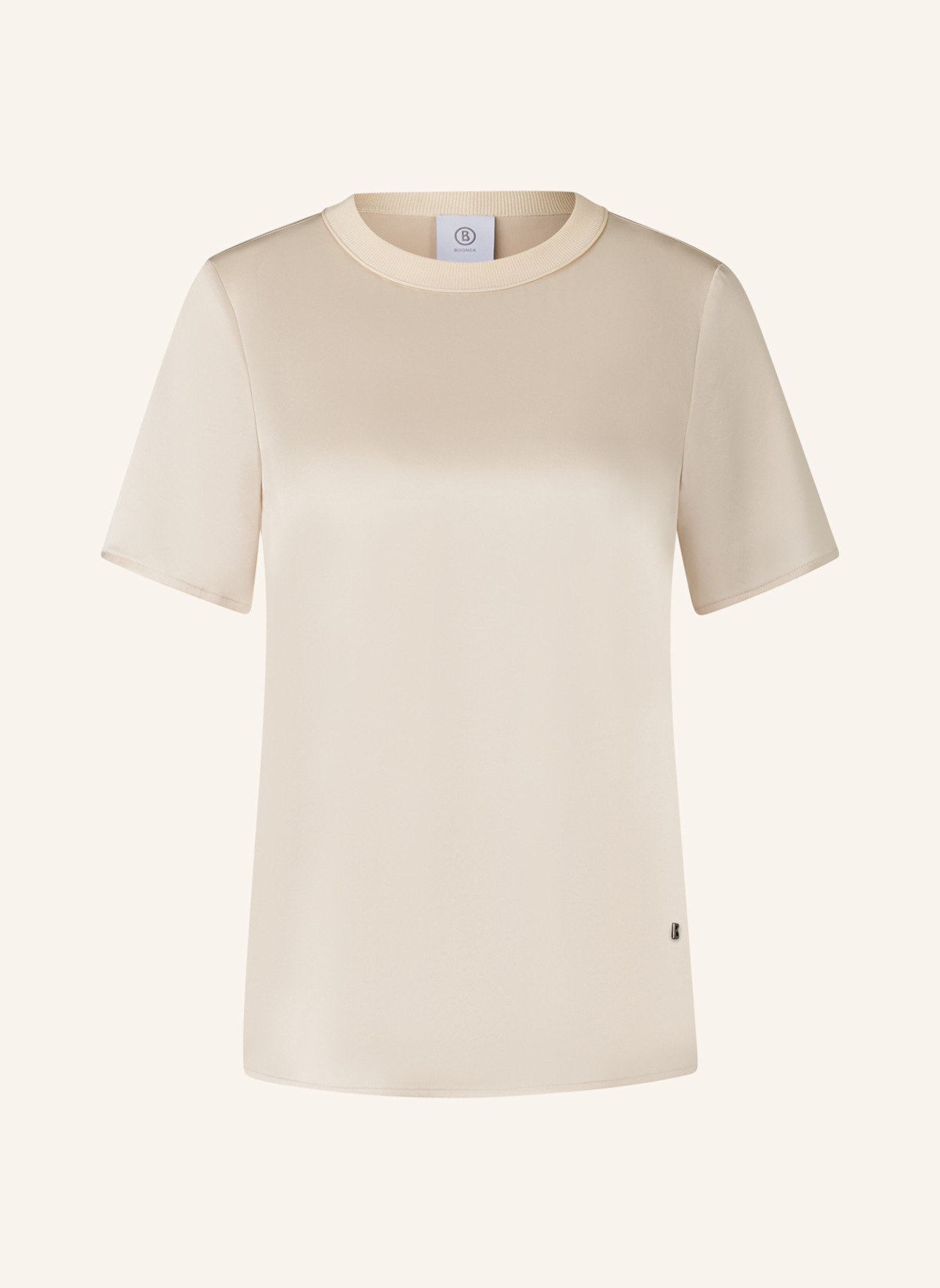 BOGNER T-Shirt: BEIGE