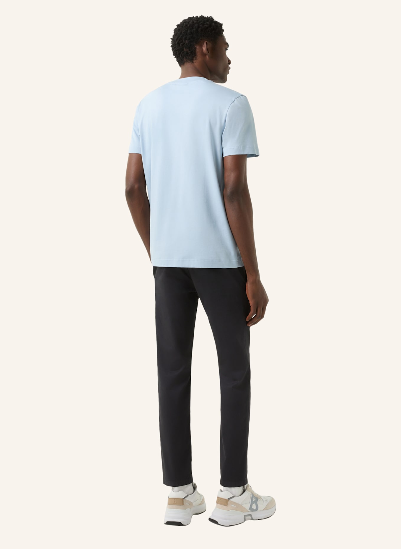 BOGNER T-Shirt: HELLBLAU