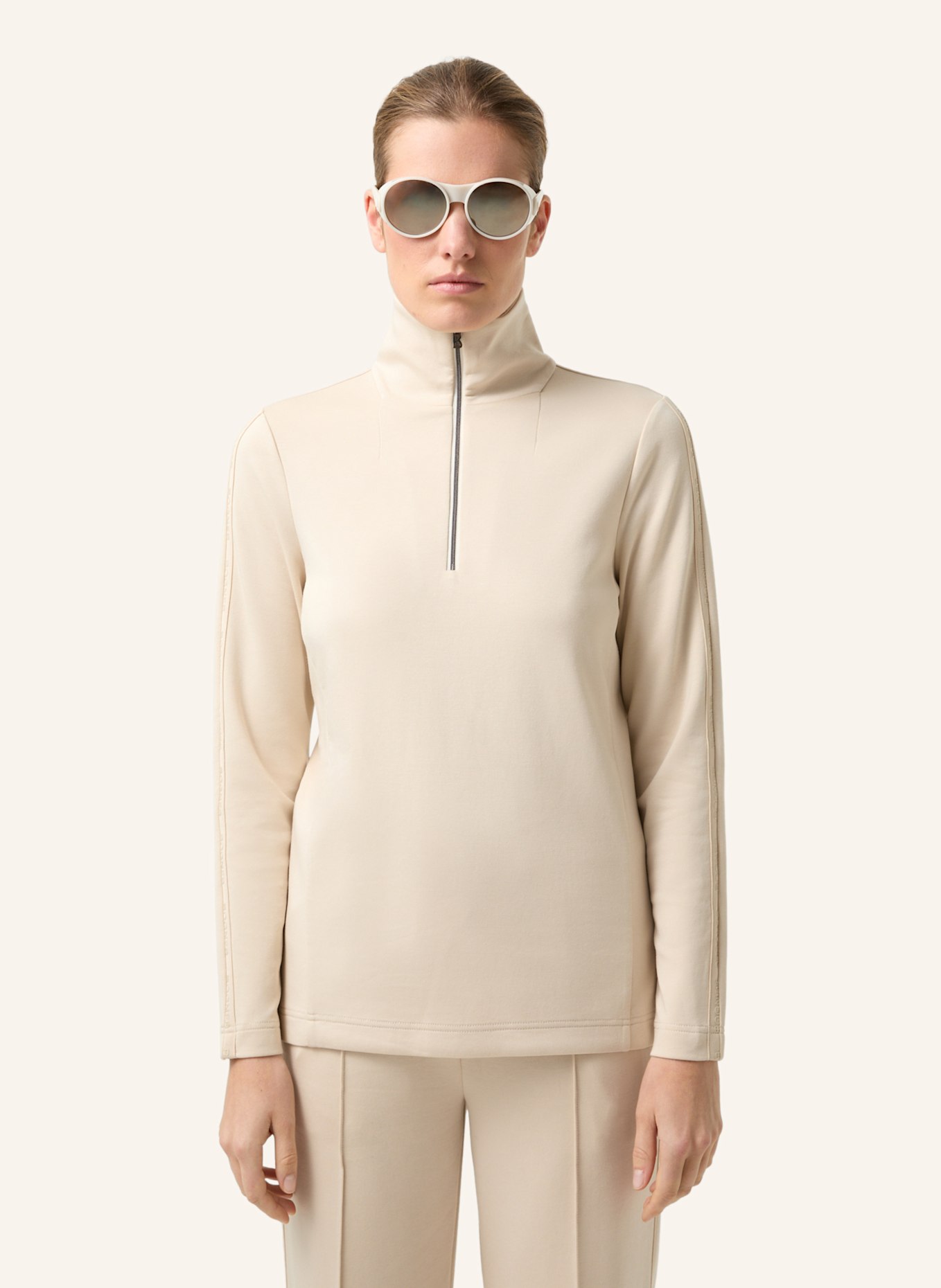 BOGNER Sweatshirt: BEIGE