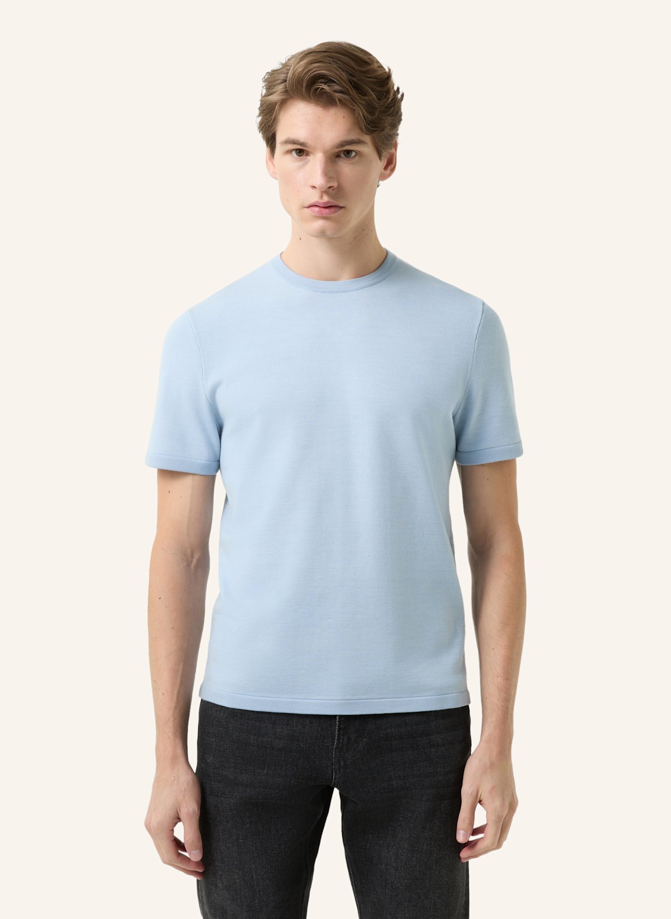 BOGNER Pullover: HELLBLAU