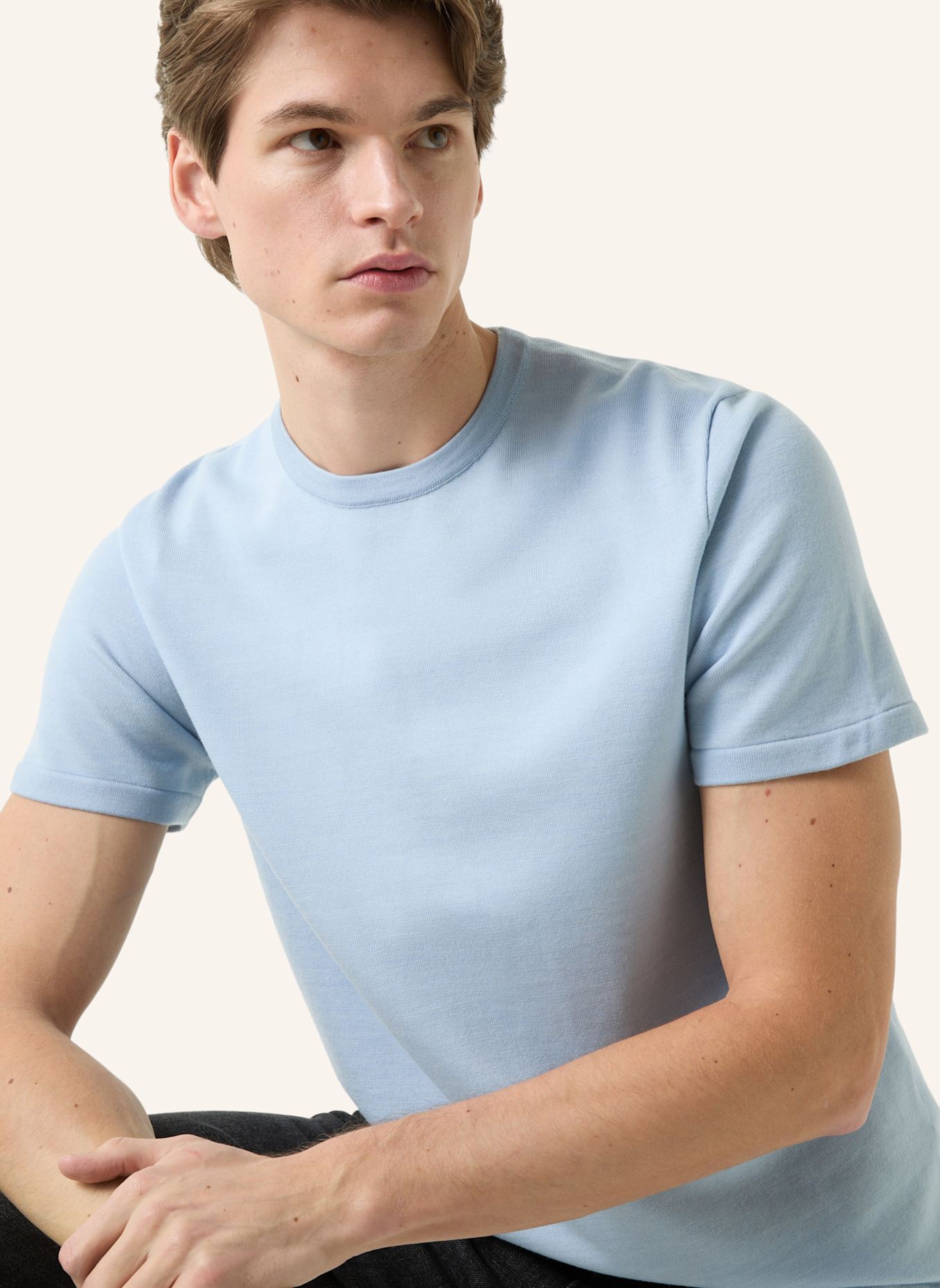 BOGNER Pullover: HELLBLAU