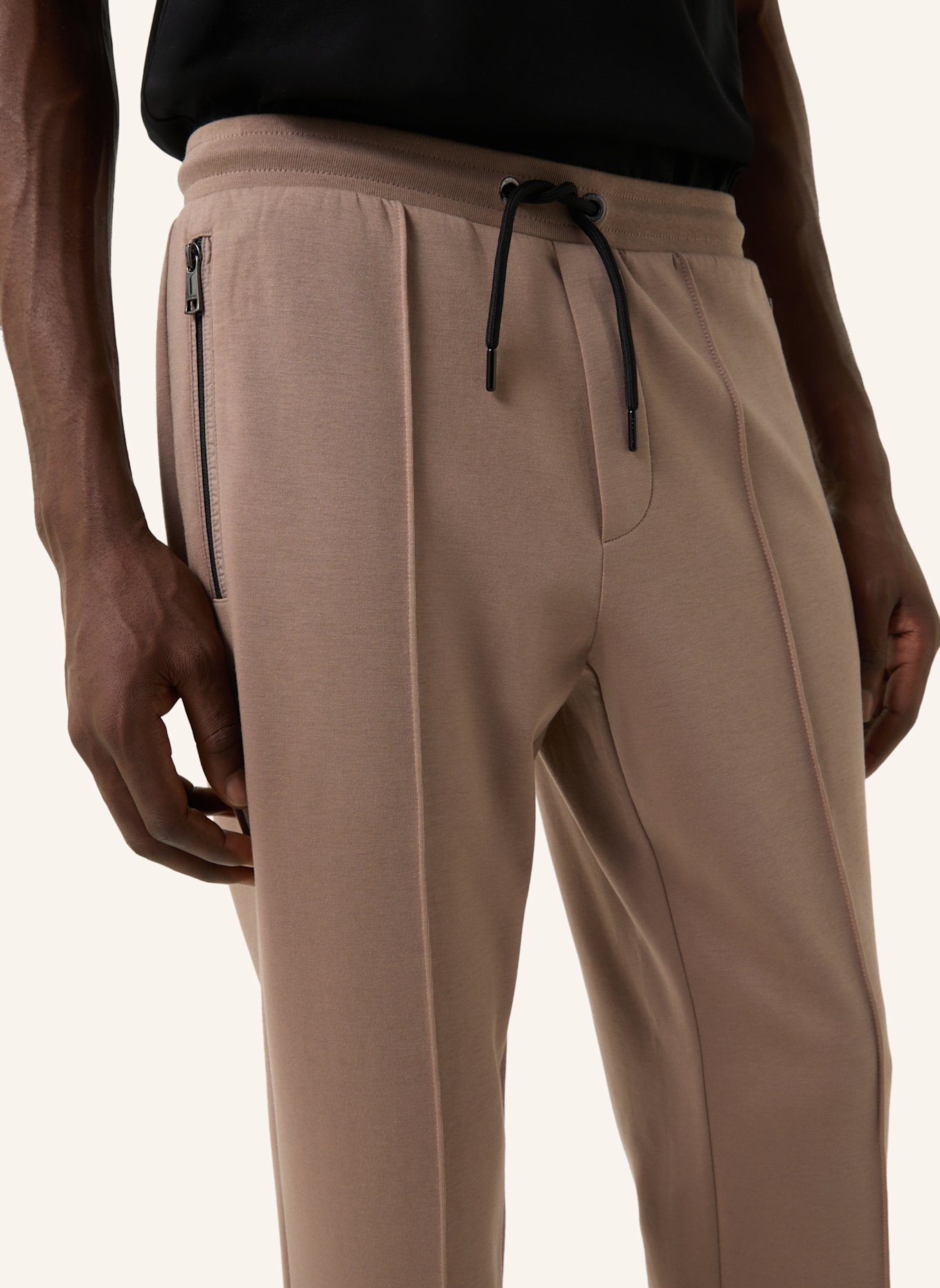 BOGNER Hose im Jogging-Stil REED: BRAUN