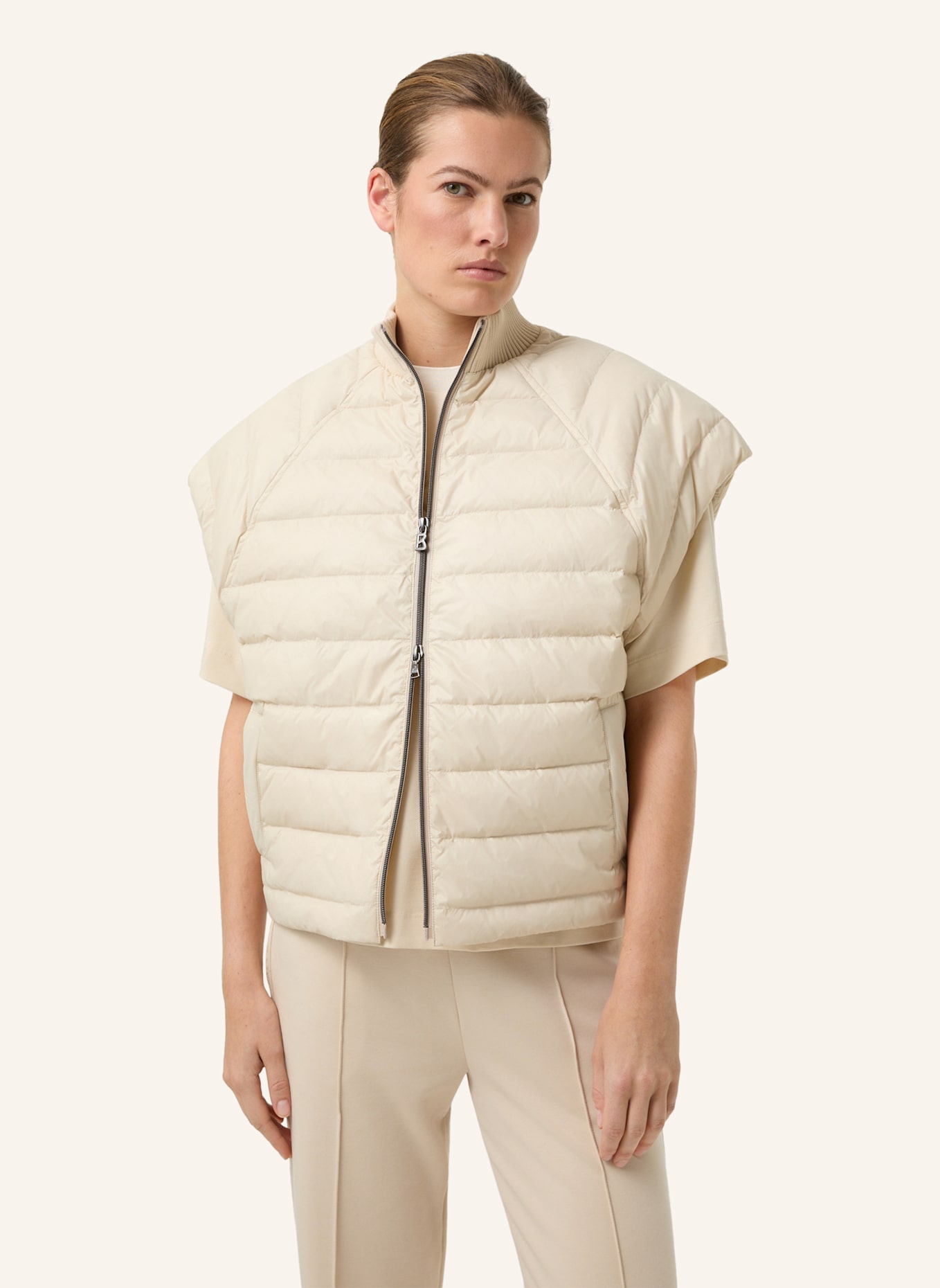 BOGNER Daunenweste NAHLA: BEIGE