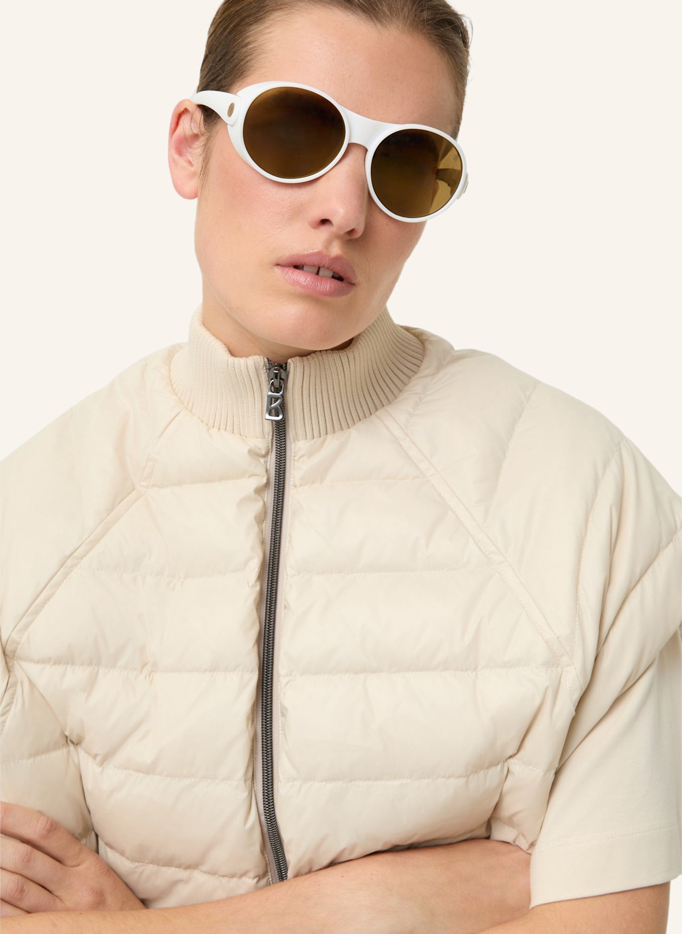 BOGNER Daunenweste NAHLA: BEIGE