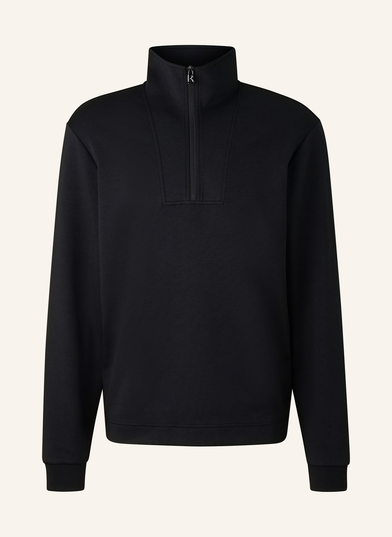 BOGNER Sweatshirt: SCHWARZ